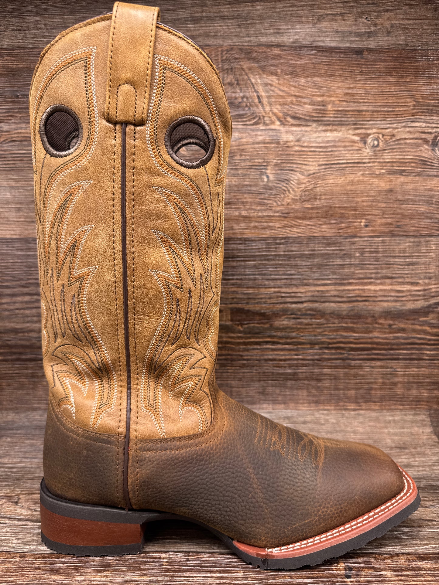 8016 Men's Cullen Square Toe Western Boot by Laredo