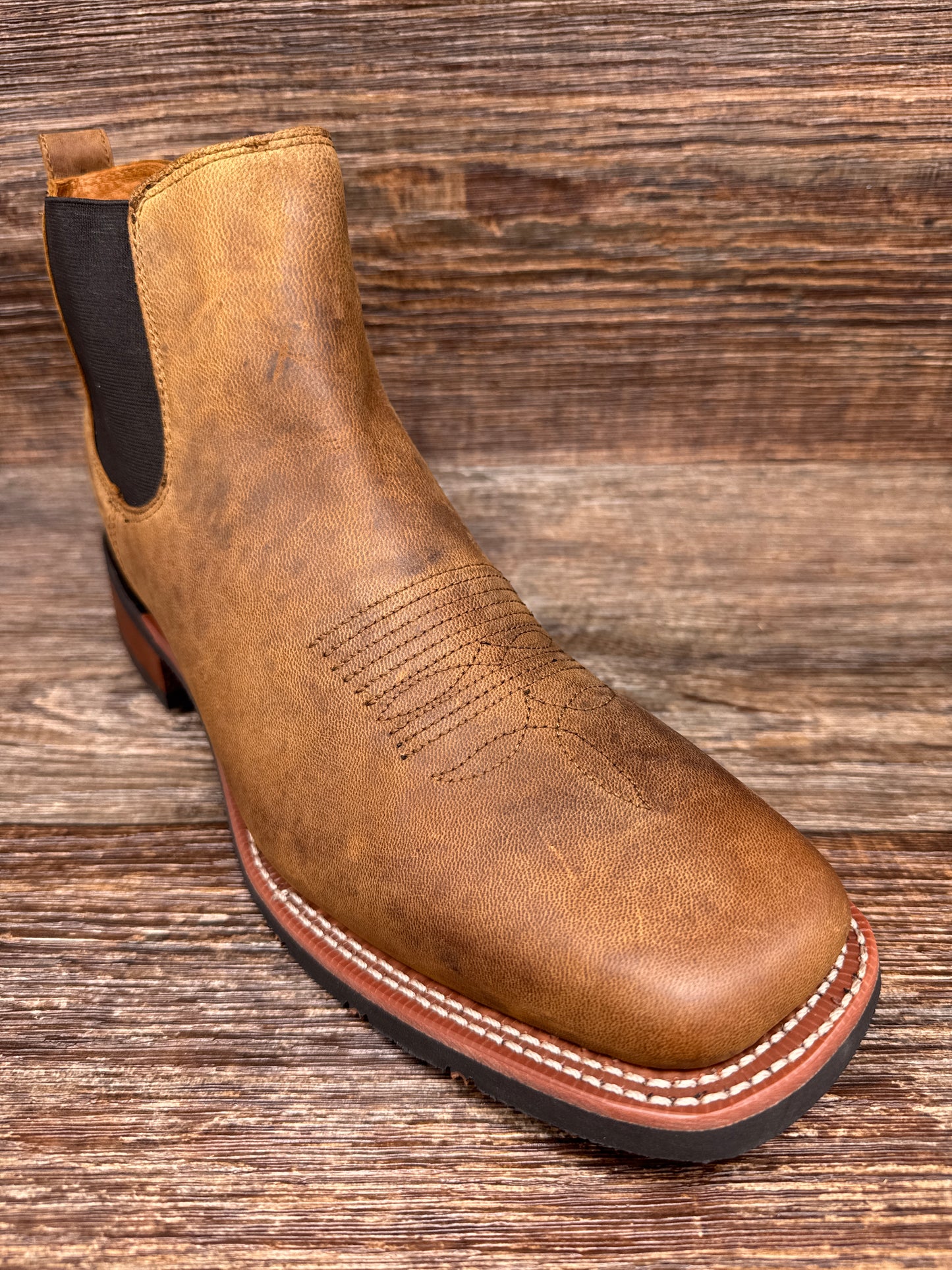70009 Men's Devin Square Toe Chelsea Boot by Laredo