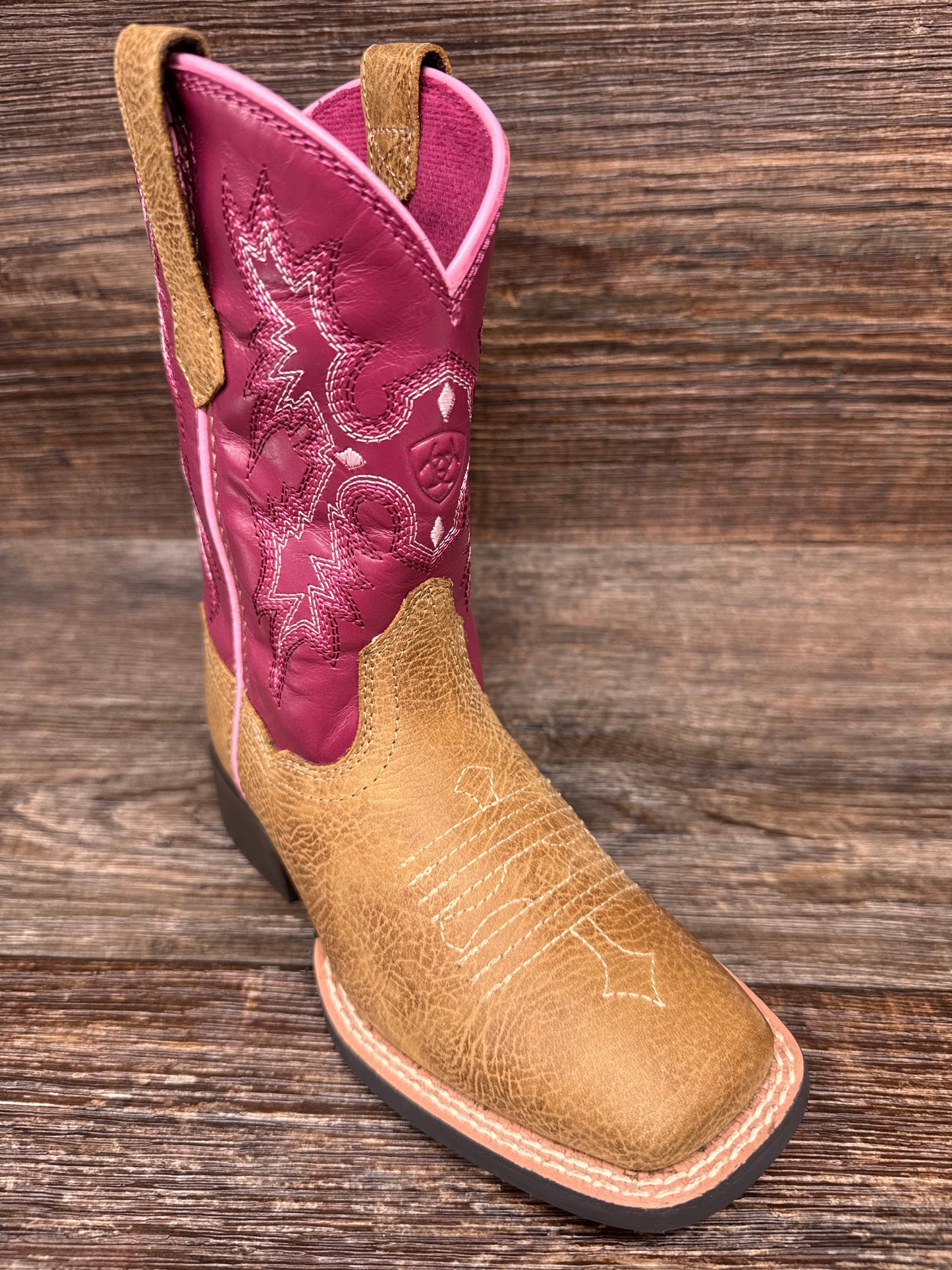 10063835 Kid's Tombstone Western Boot by Ariat