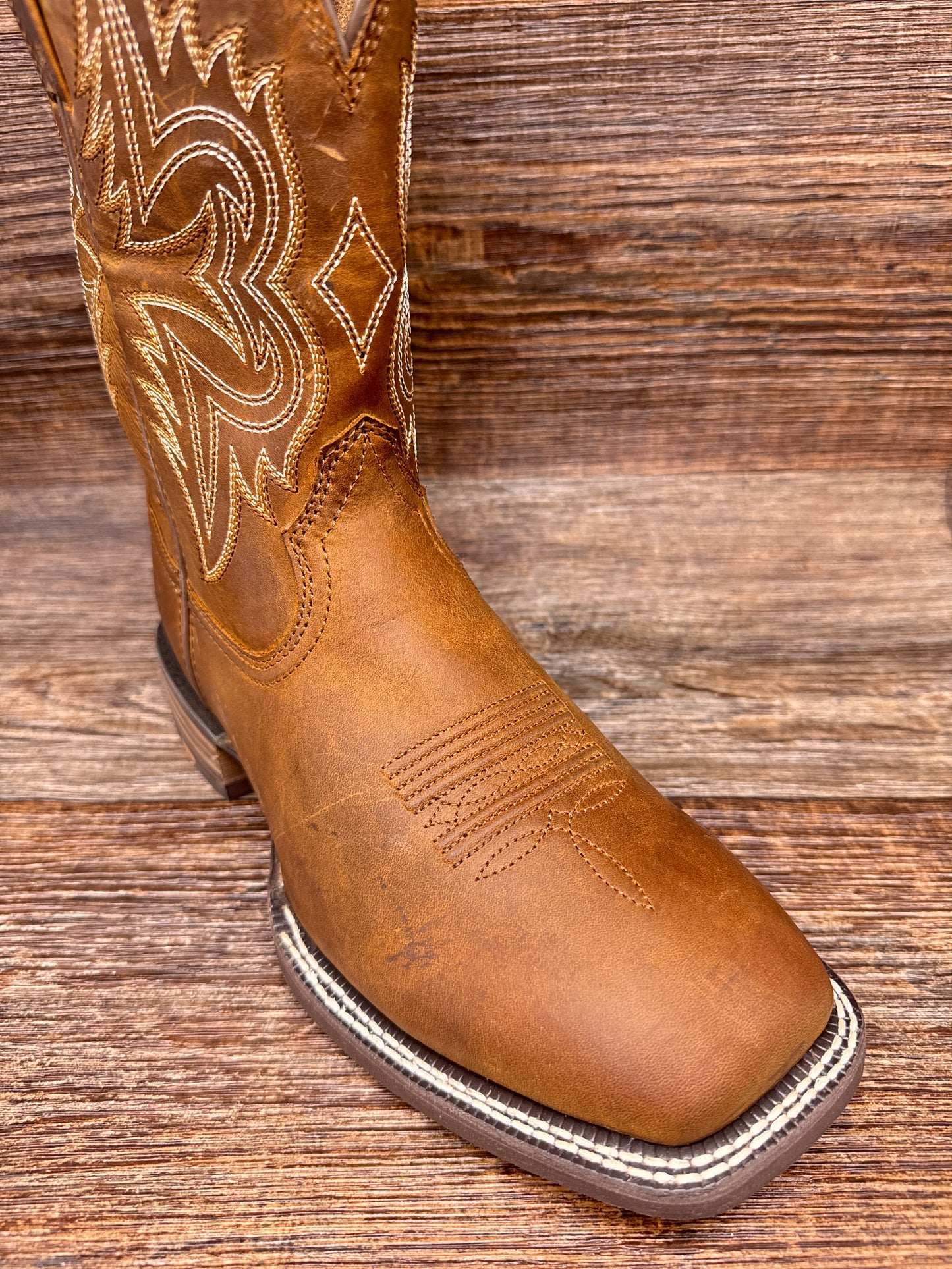 10063869 Men's Big Rig Square Toe Extended Size/Width Western Boot by Ariat