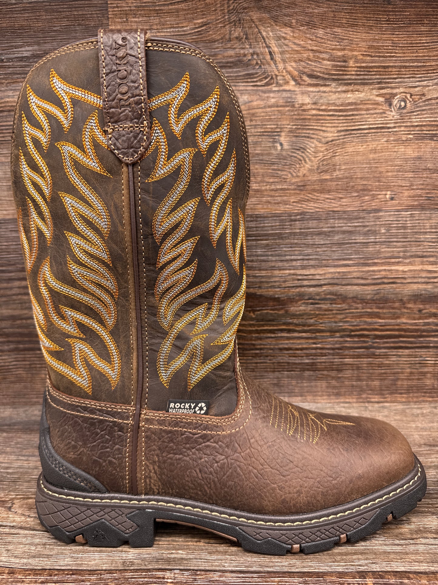 RKW0467 Men's Soft Toe Ironhawk Waterproof Work Boot by Rocky