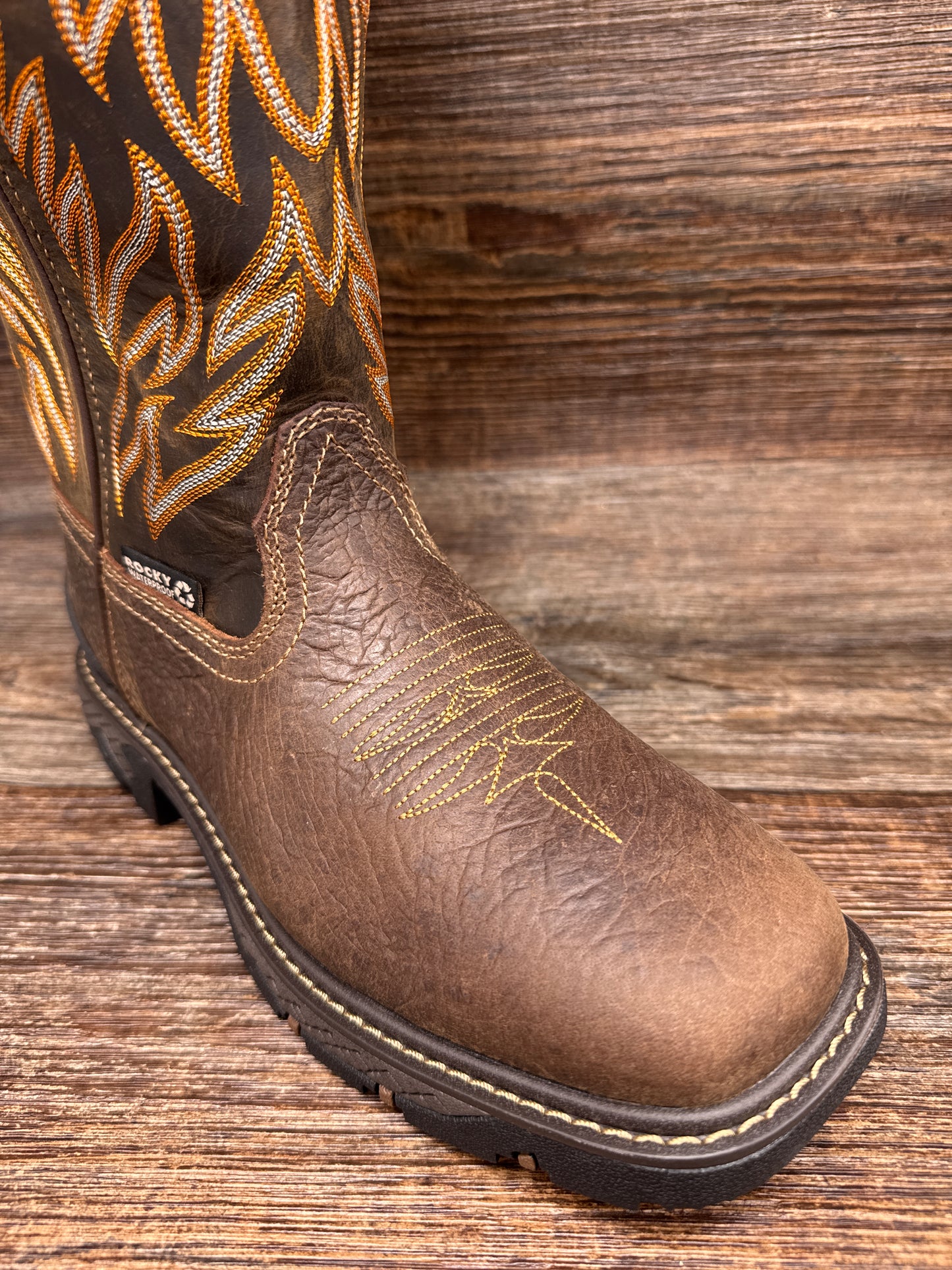 RKW0467 Men's Soft Toe Ironhawk Waterproof Work Boot by Rocky