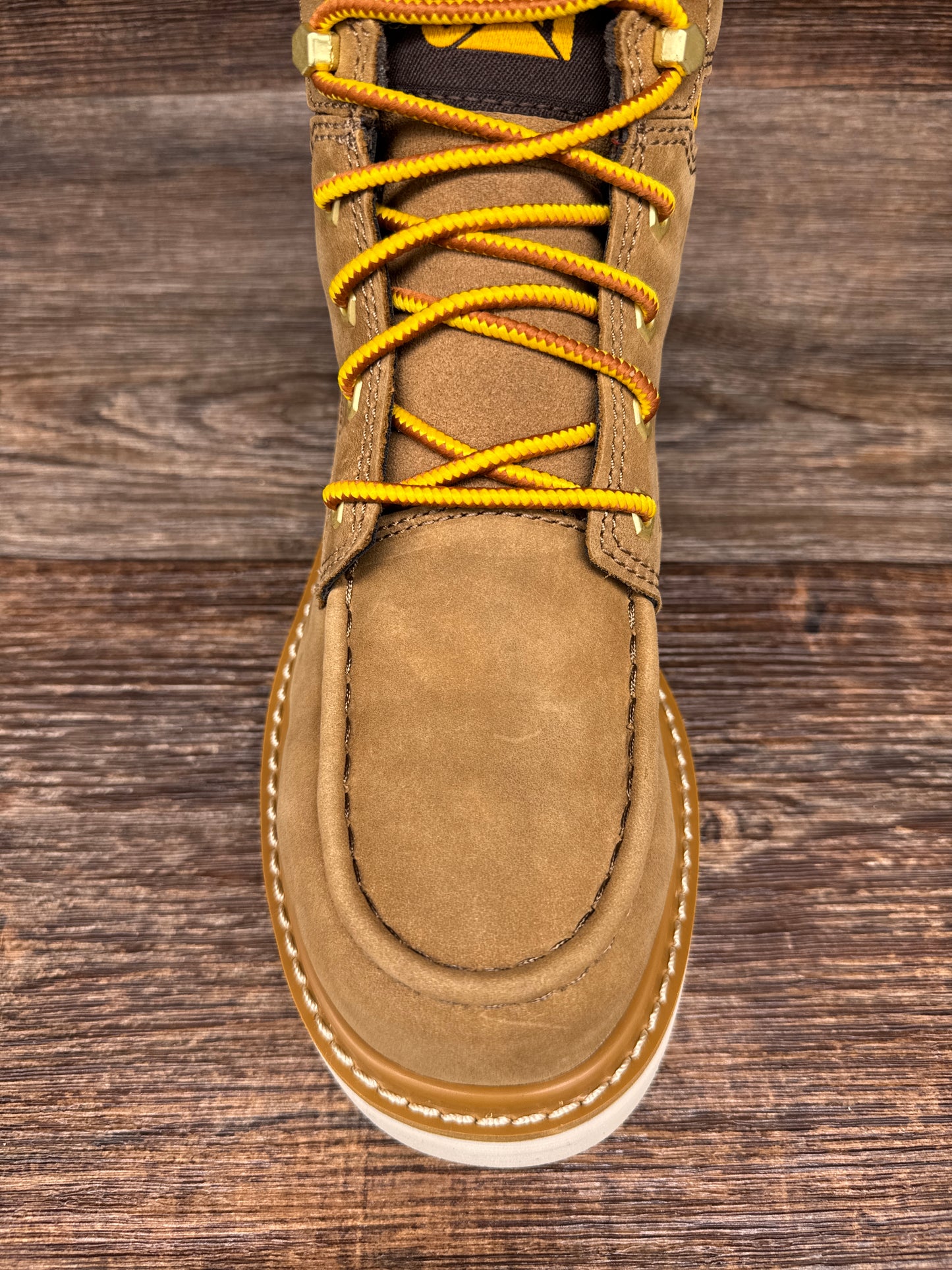 P91838 Women's Reclaimer Wedge Steel Toe Waterproof Lace Up Work Boot by Caterpillar