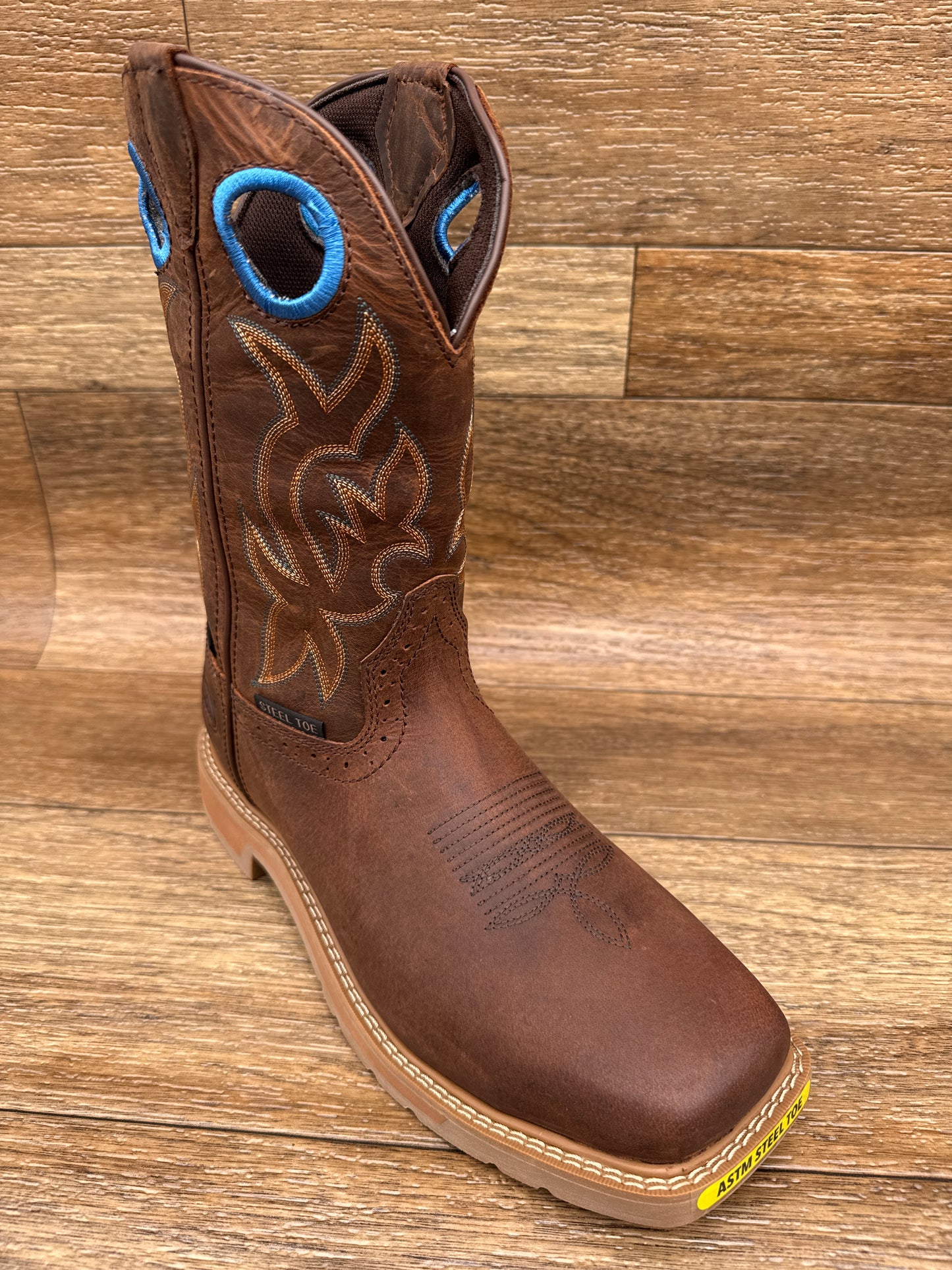 SE3115 Men's Steel Toe All Around Waterproof Work Boot by Justin