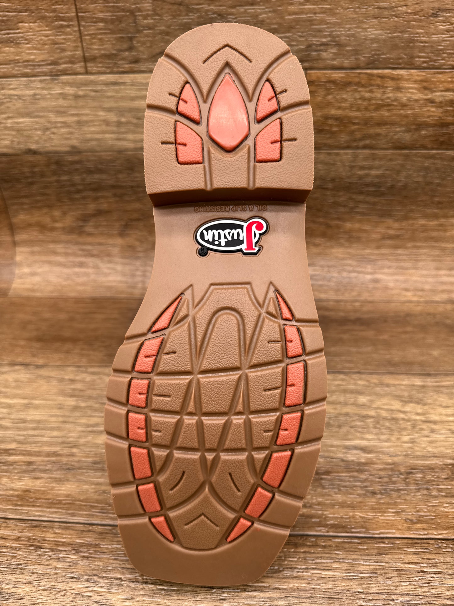 SE3115 Men's Steel Toe All Around Waterproof Work Boot by Justin