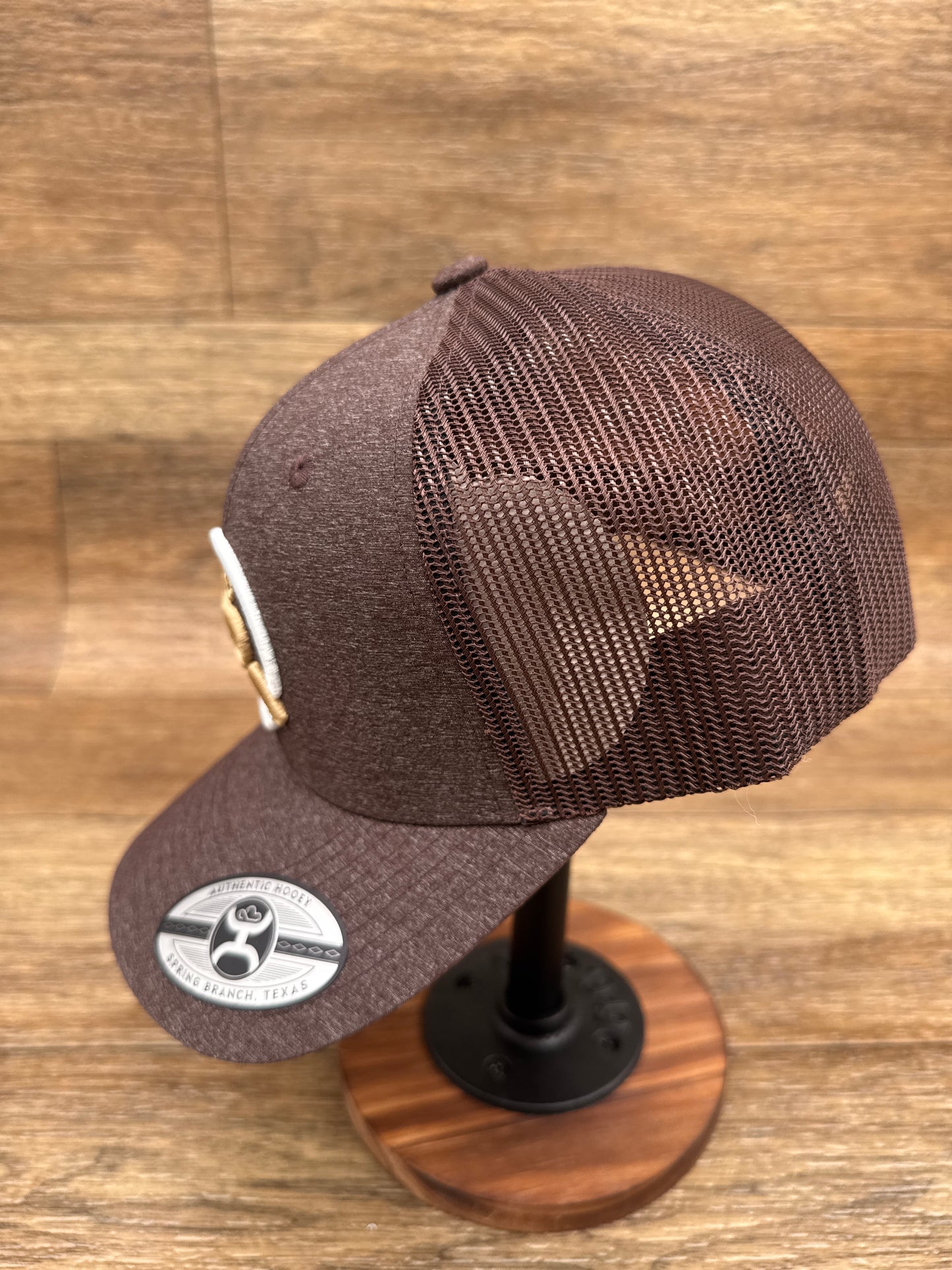 4031R-BR Strap Roughy Brown Cap by Hooey