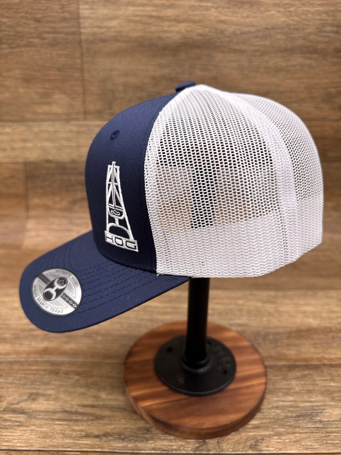 3029T-NVWH "HOG" 6-Panel Trucker Cap by Hooey