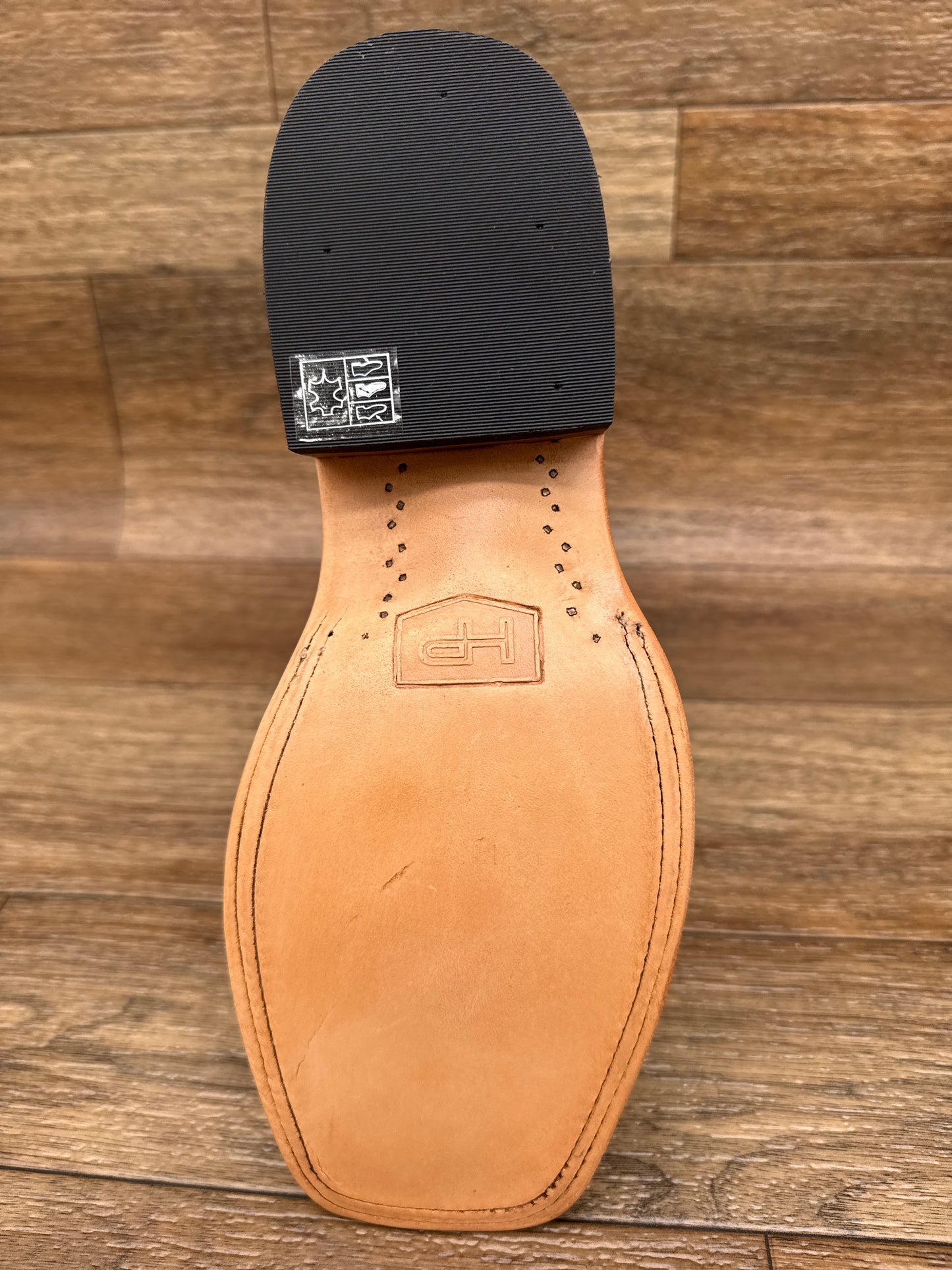 HP8079 Men's Old Suede Vamp Square Toe Western Boot by Horse Power