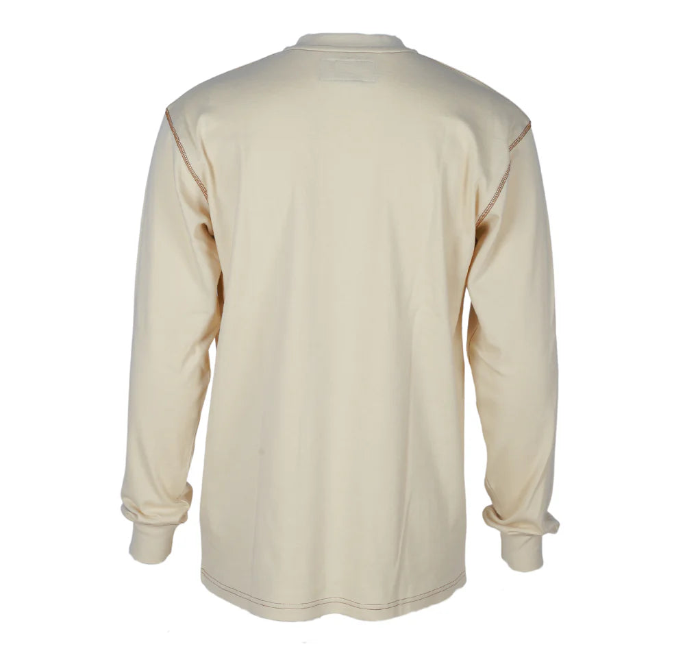 MFRCSHNLY-SAND Men's FR Henley T-Shirt