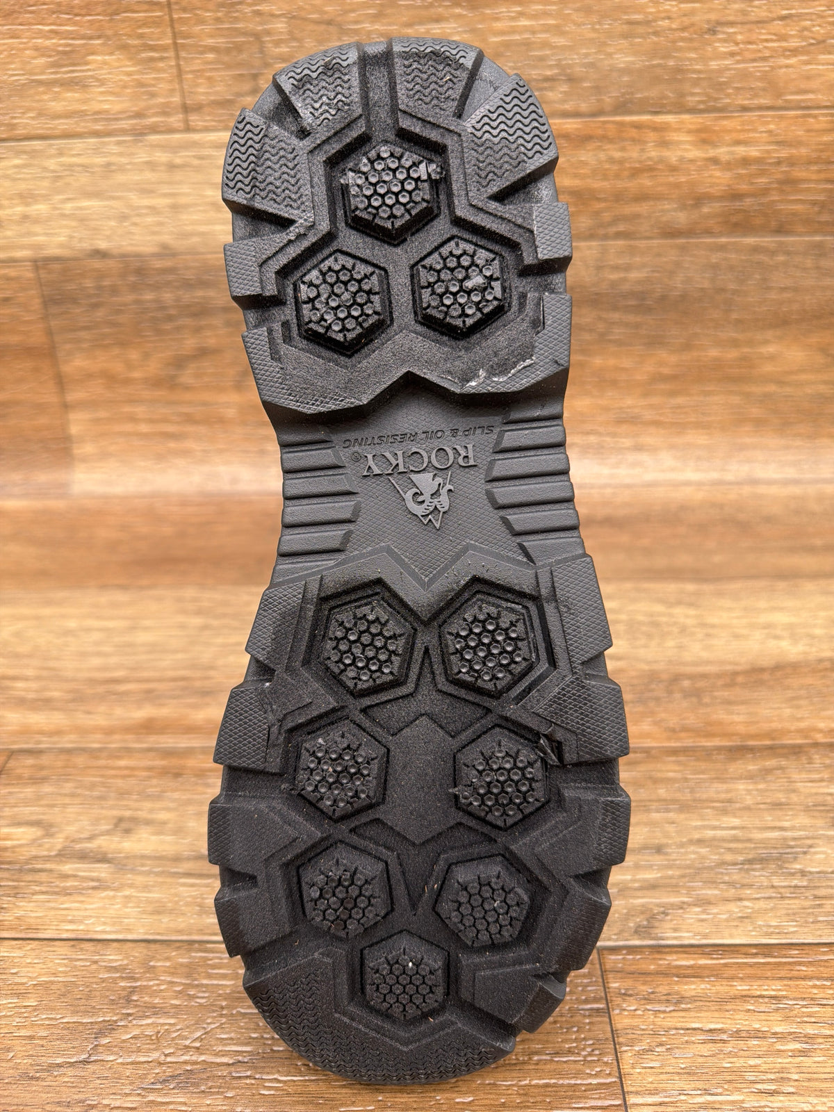Rocky RKK0531 Backlands 16 inch rubber composite toe work boot, slip and oil resistant outsole