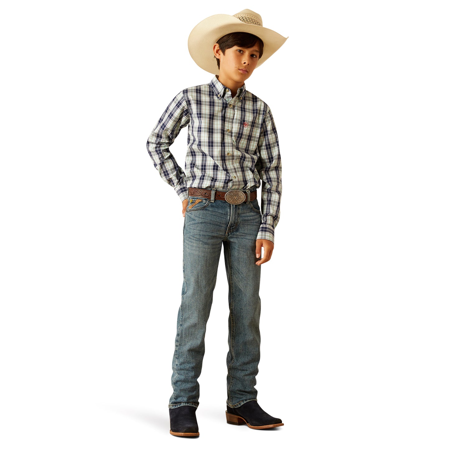 10054786 Boys Pro Curtis Long Sleeve Shirt by Ariat