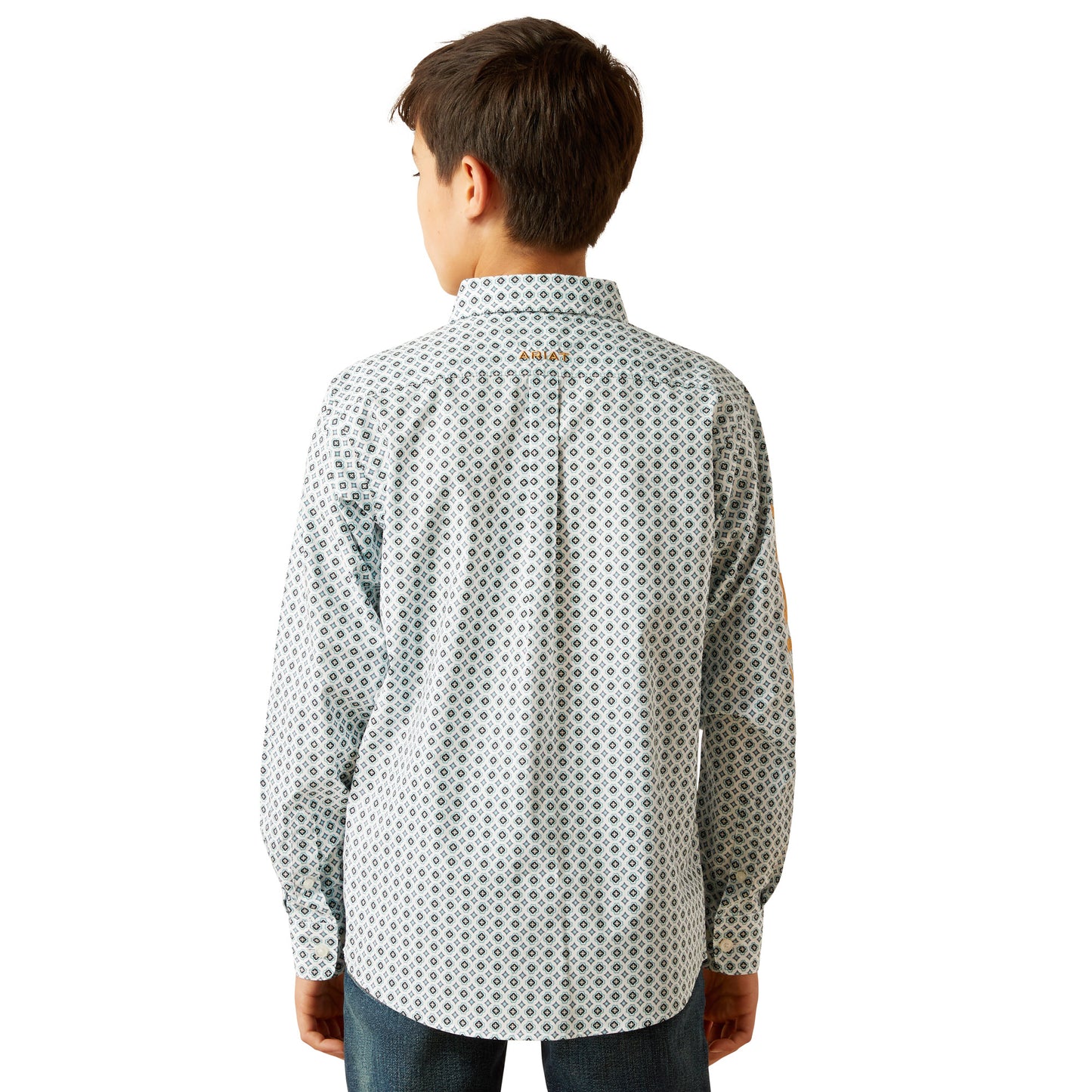 10058719 Boy's Team Franklin Long Sleeve Shirt by Ariat