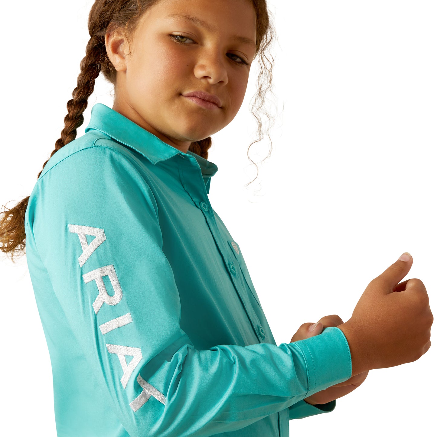 10054935 Girls Team Kirby Long Sleeve Shirt by Ariat
