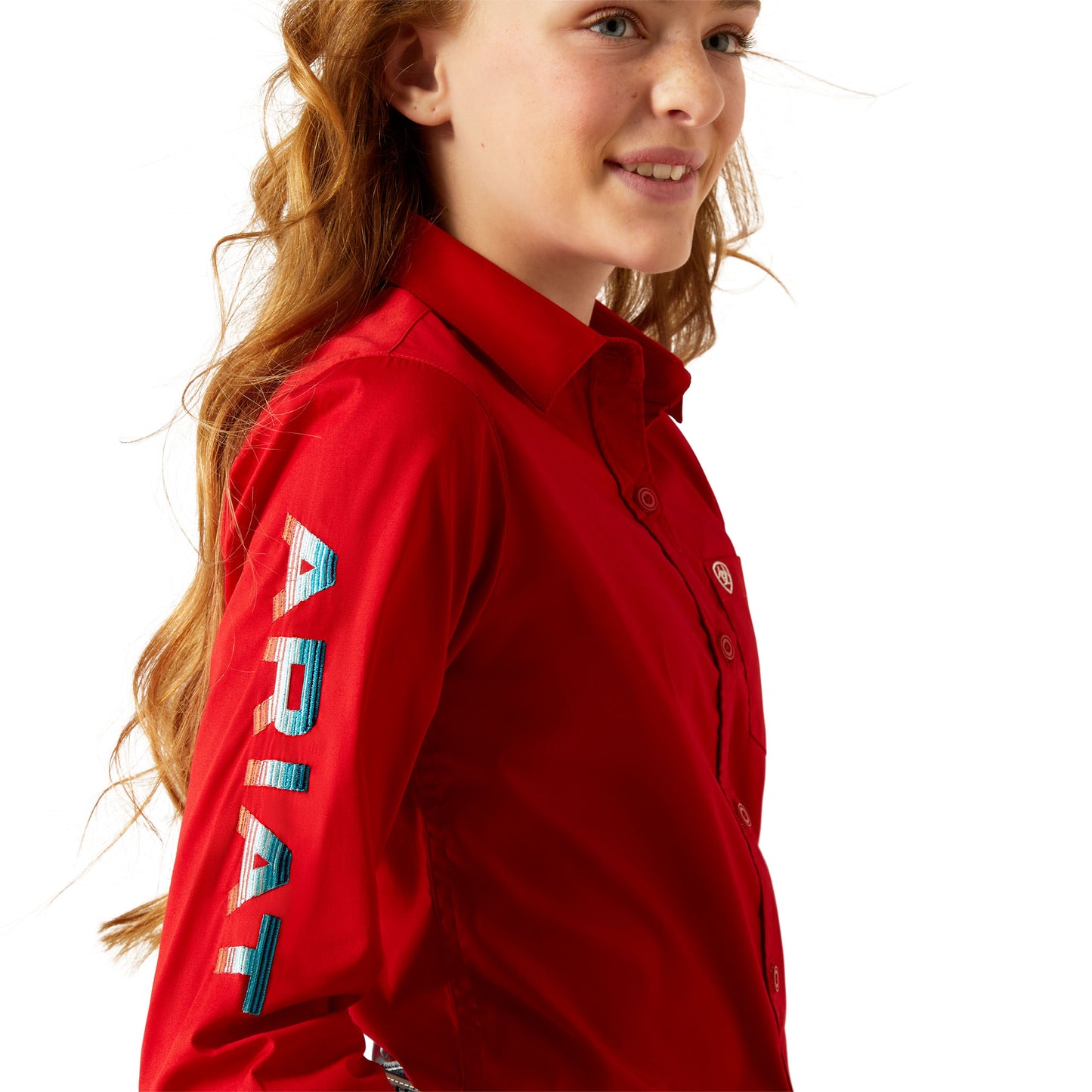 10058852 Girl's Team Kirby Long Sleeve Shirt by Ariat