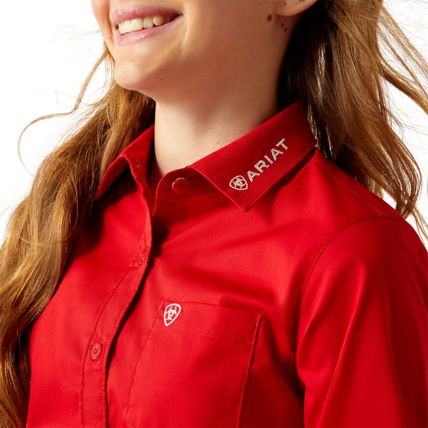 10058852 Girl's Team Kirby Long Sleeve Shirt by Ariat