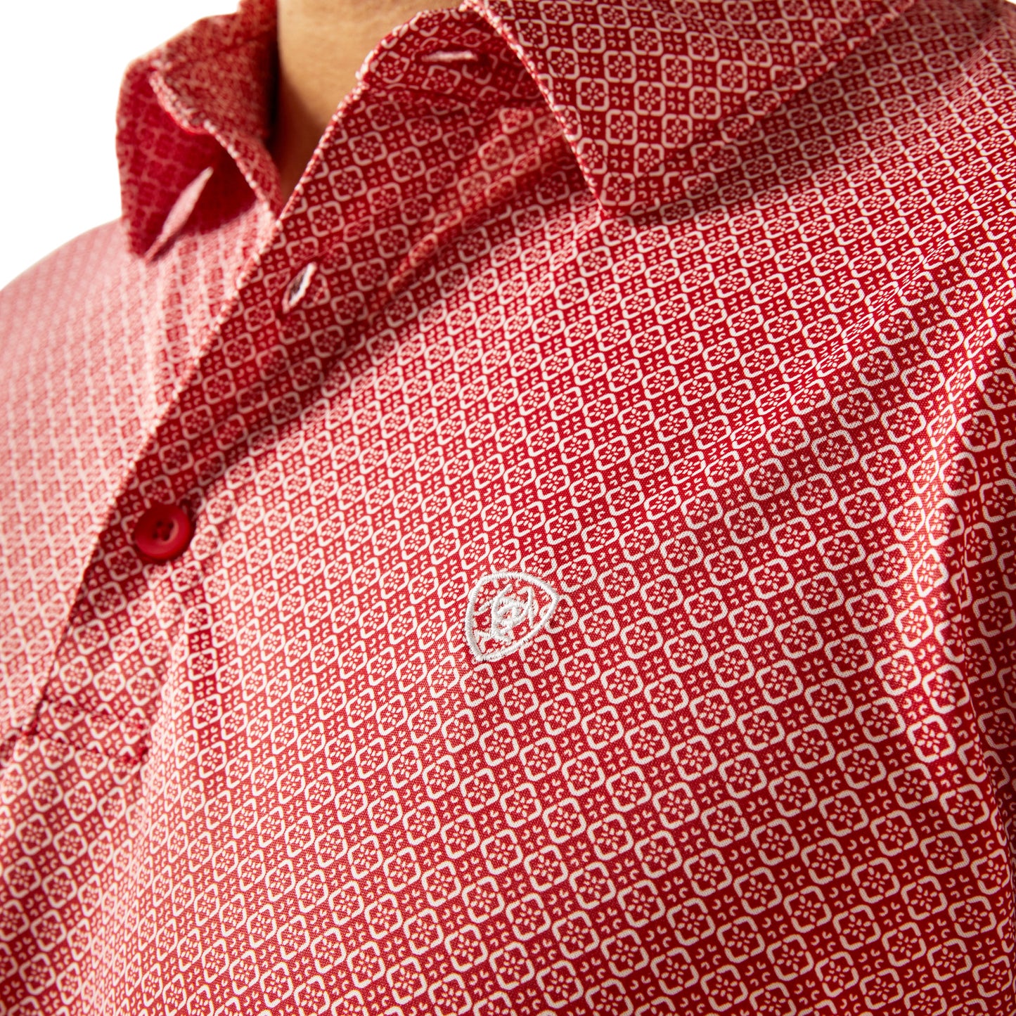 10058782 Men's Scooter All Over Print Polo by Ariat