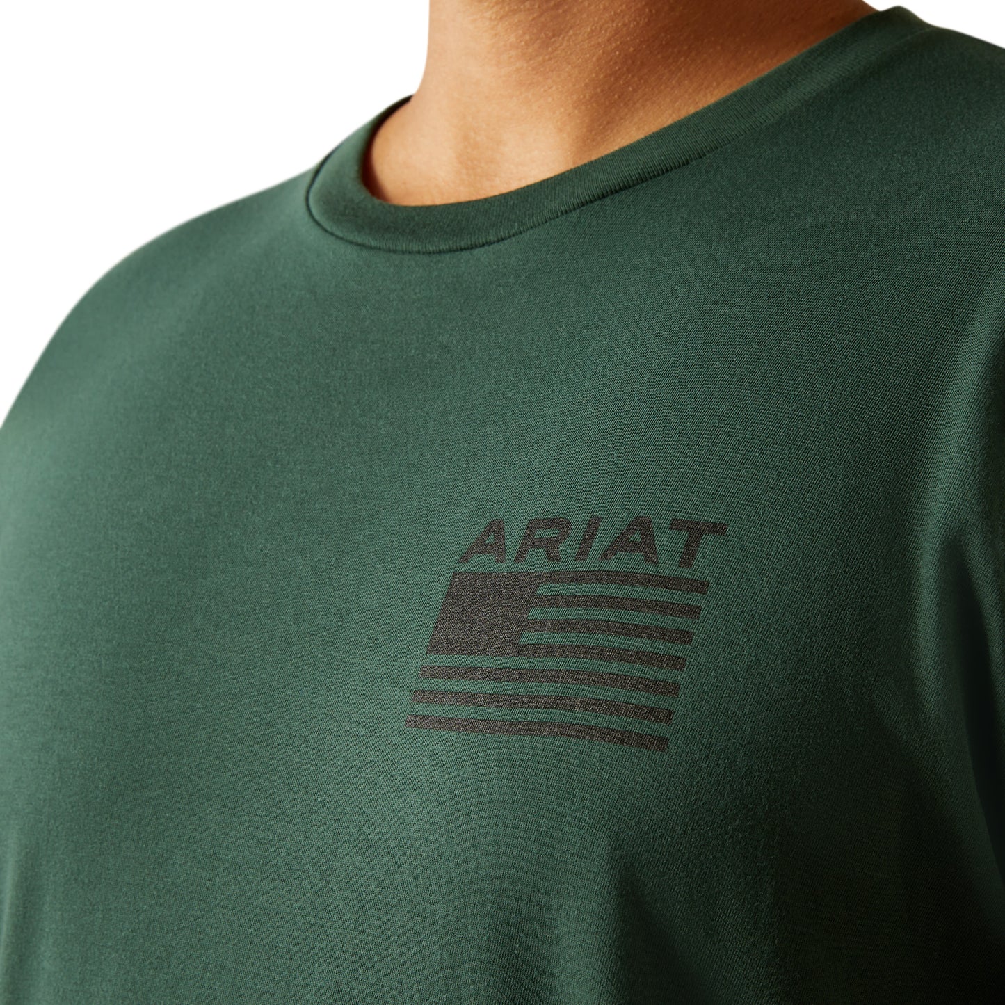 10058890 Men's Rustic Wood Flag T-Shirt by Ariat