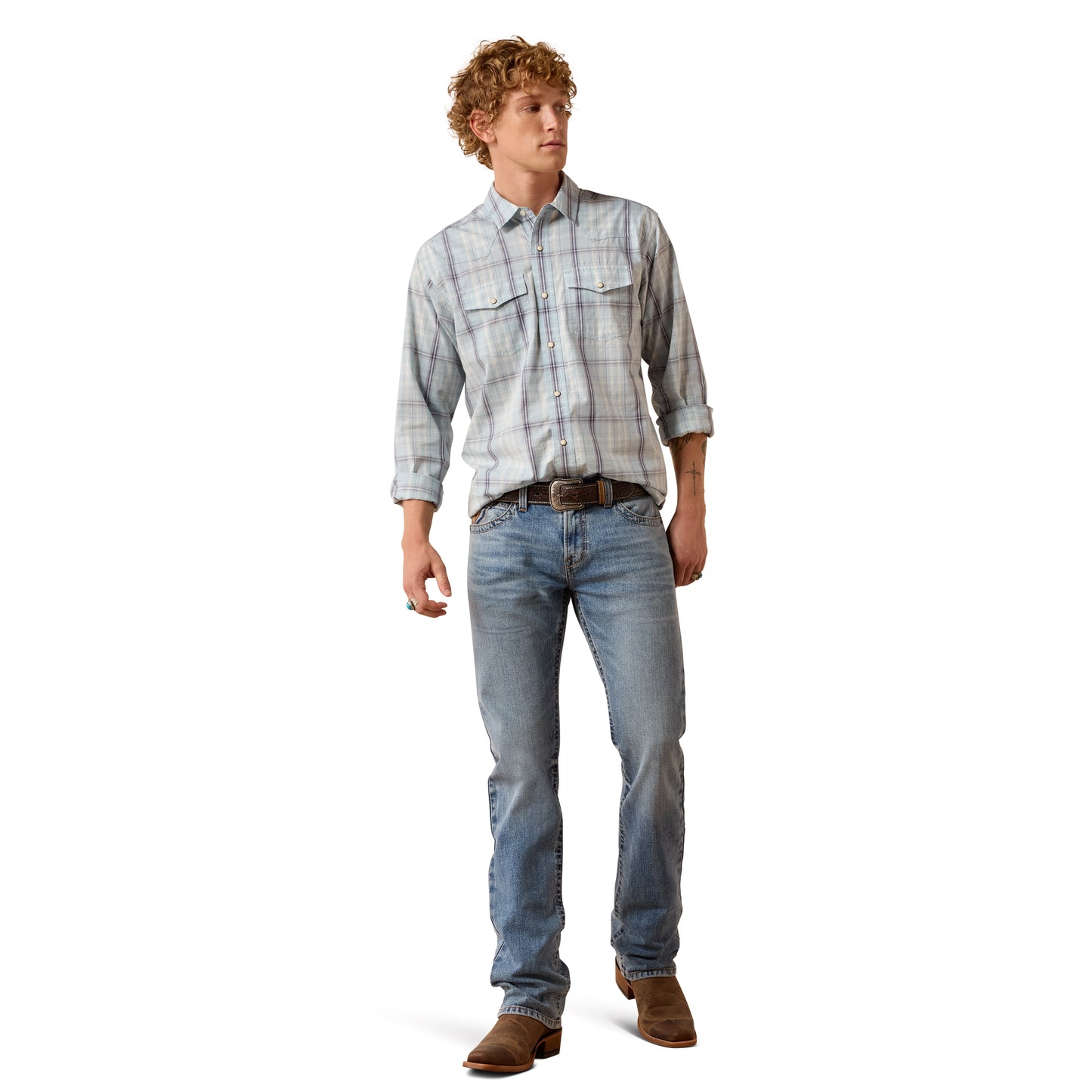 10074793 Men's Bolt Slim Straight Jean by Ariat