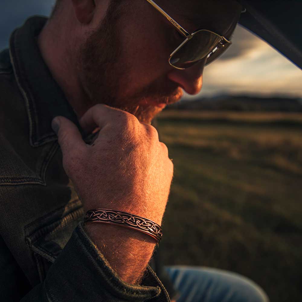 BC5815 Cathedral Rock Copper Bracelet by Montana Silversmiths