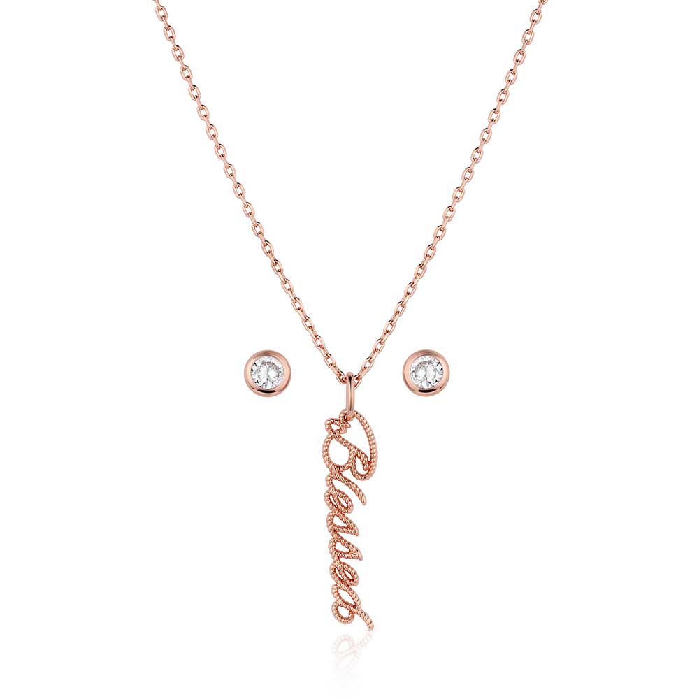 JS6208 So Blessed Jewelry Set by Montana Silversmiths