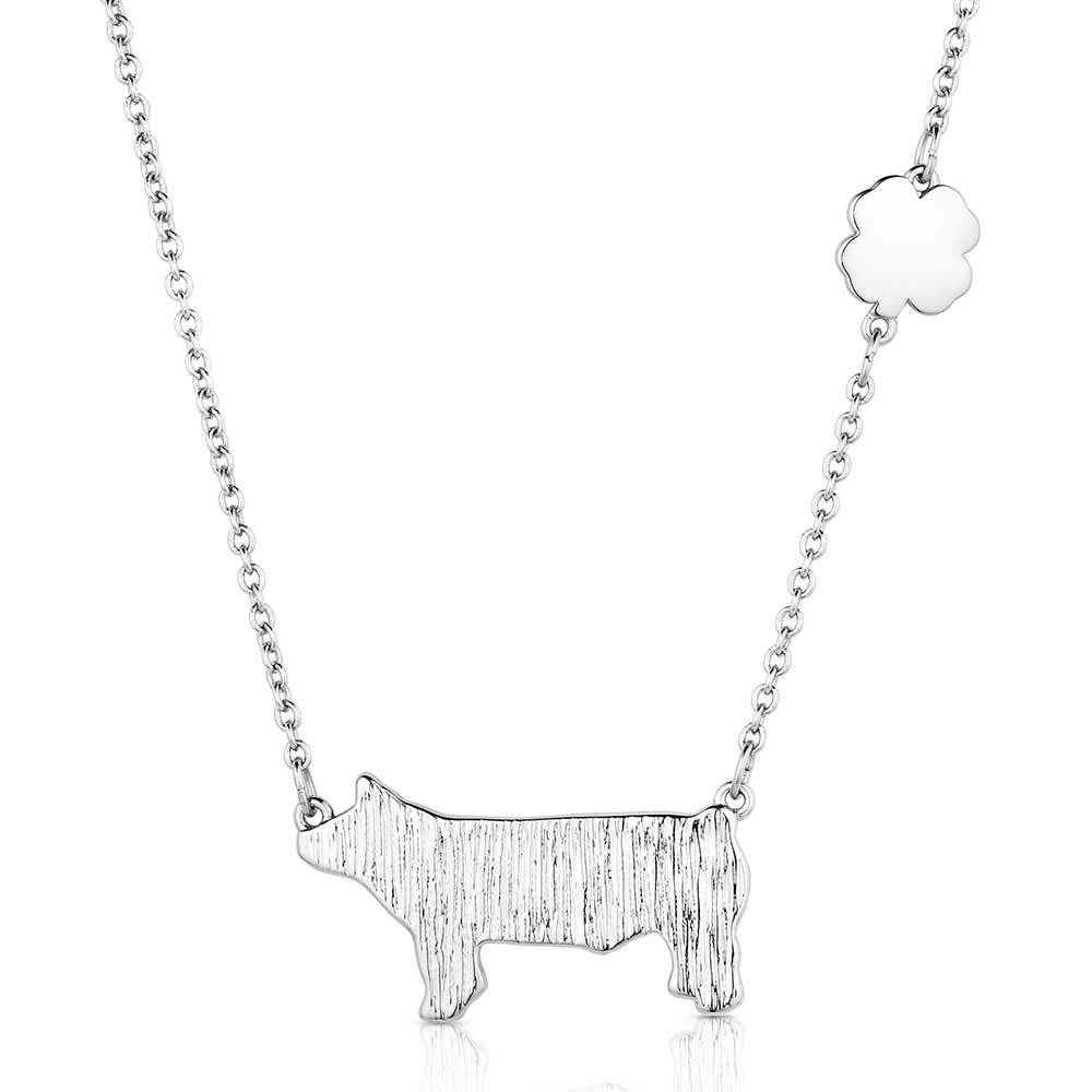 NC6234 4-H Pig Showman Necklace by Montana Silversmiths