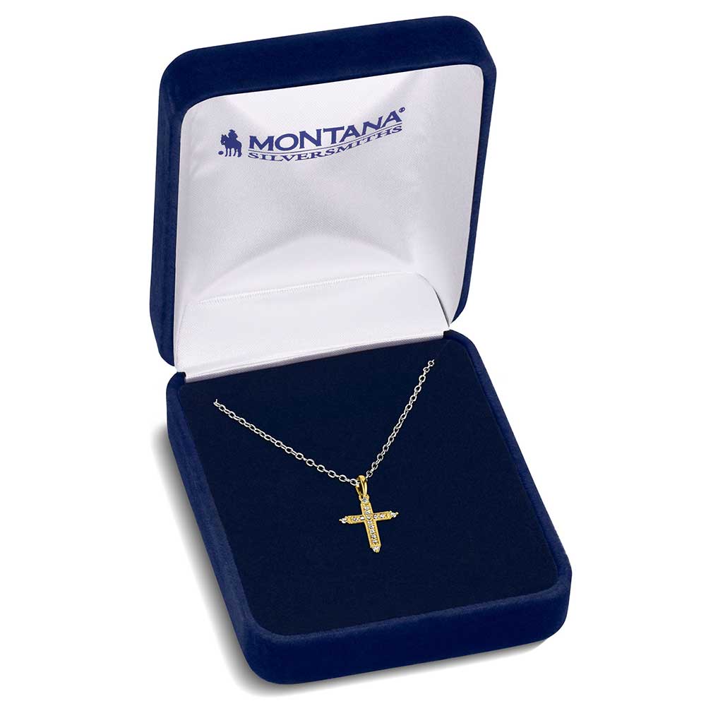 NC6318 Dorado Cross by Montana Silversmith