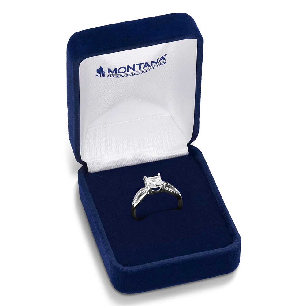 RG6296 Dazzle and Delight Crystal Ring by Montana Silversmiths