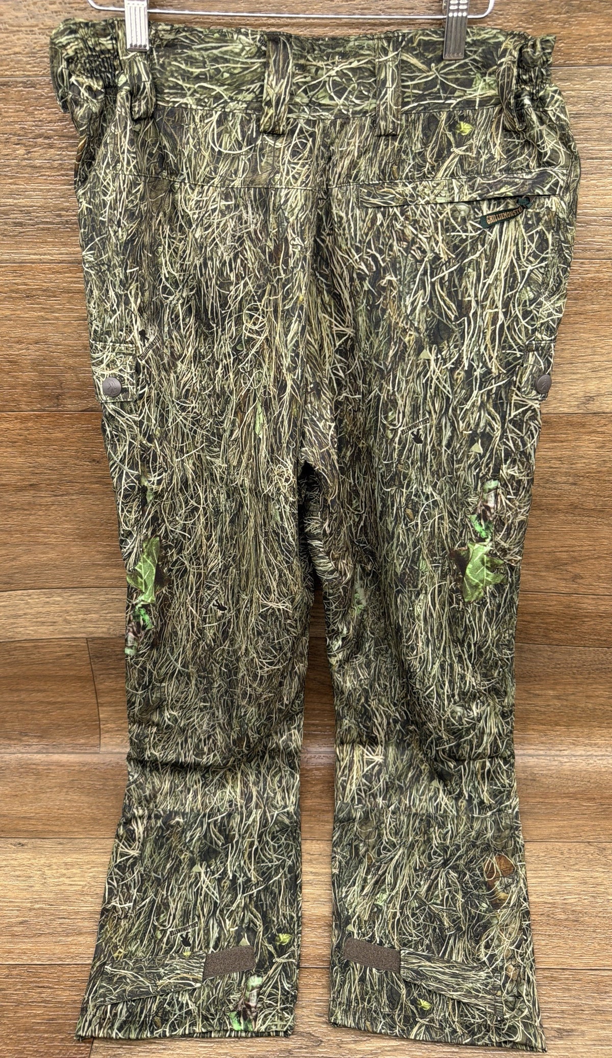 Men's Lightweight Summer Woodland Camo Hunting Pant by Ghilliemonster Outdoors - back