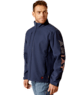 10052856 Men's FR Team Logo Softshell Jacket NAVY|USA By Ariat