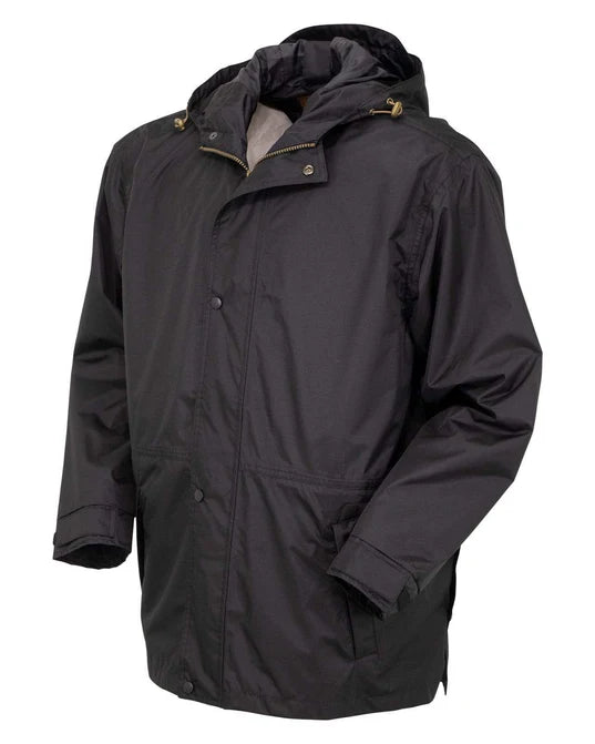2405-BLK Unisex Pak-a-Roo Waterproof Parka by Outback Trading Company