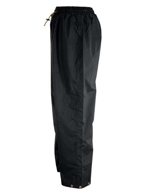 2409-BLK Unisex Pak-a-Roo Waterproof Overpants by Outback Trading Company
