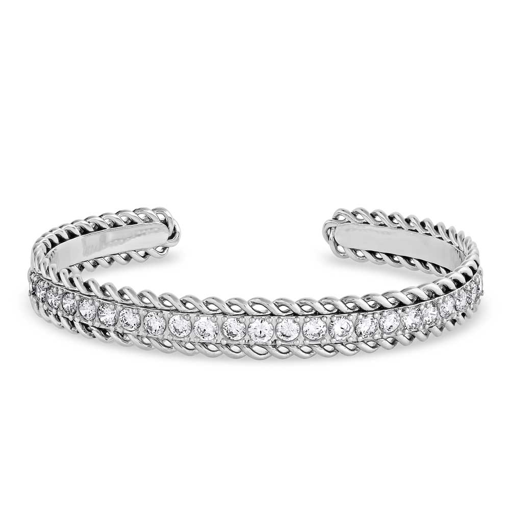 bc5260 Crystal Roads Cuff Bracelet by Montana Silversmiths