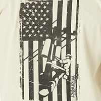 fr194sd Men's FR Flame Resistant Graphic Tee by Wrangler