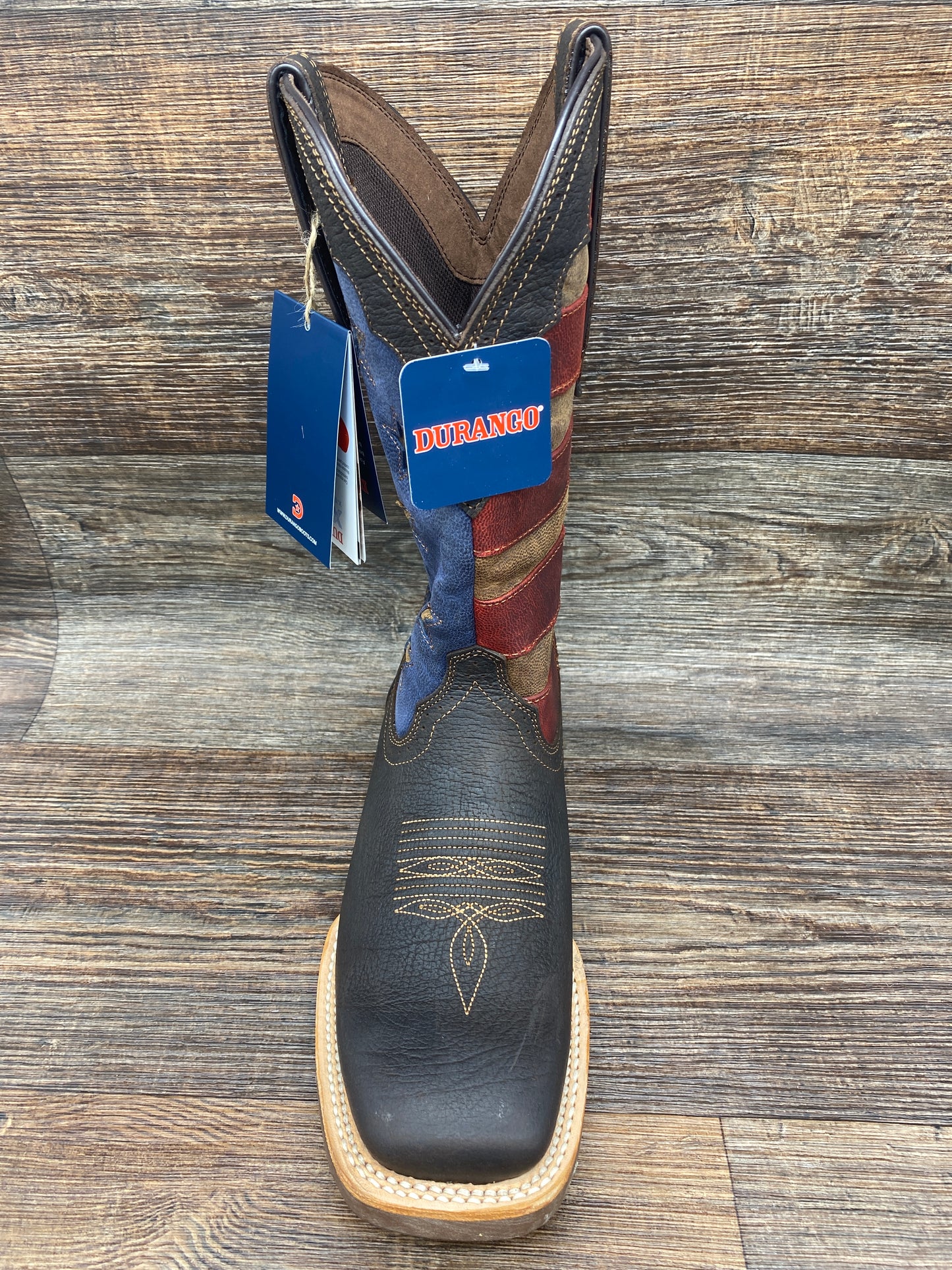 ddb0303 Men's Rebel Pro Vintage Flag Western Boot by Durango