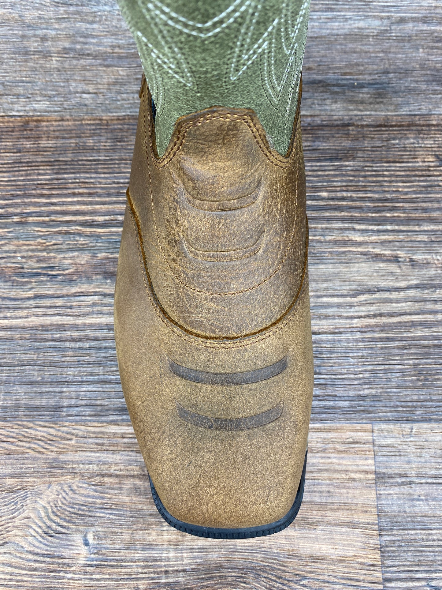 10021486 Men's Rebar Composite Toe Slip on Waterproof Work Boot by Ariat