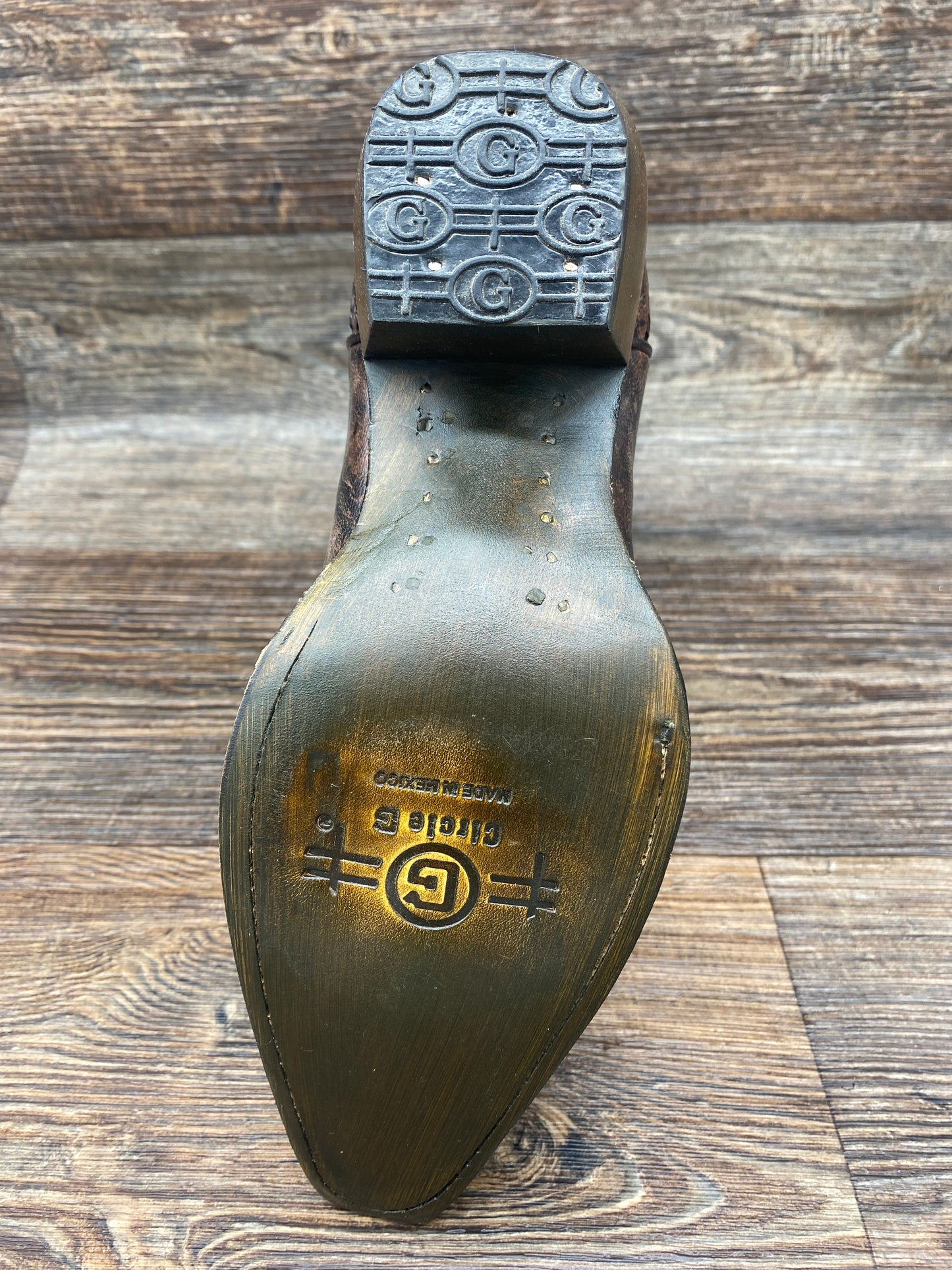 l2022 Women's Circle-G Snip Toe Laser Inlay Western Boot by Corral