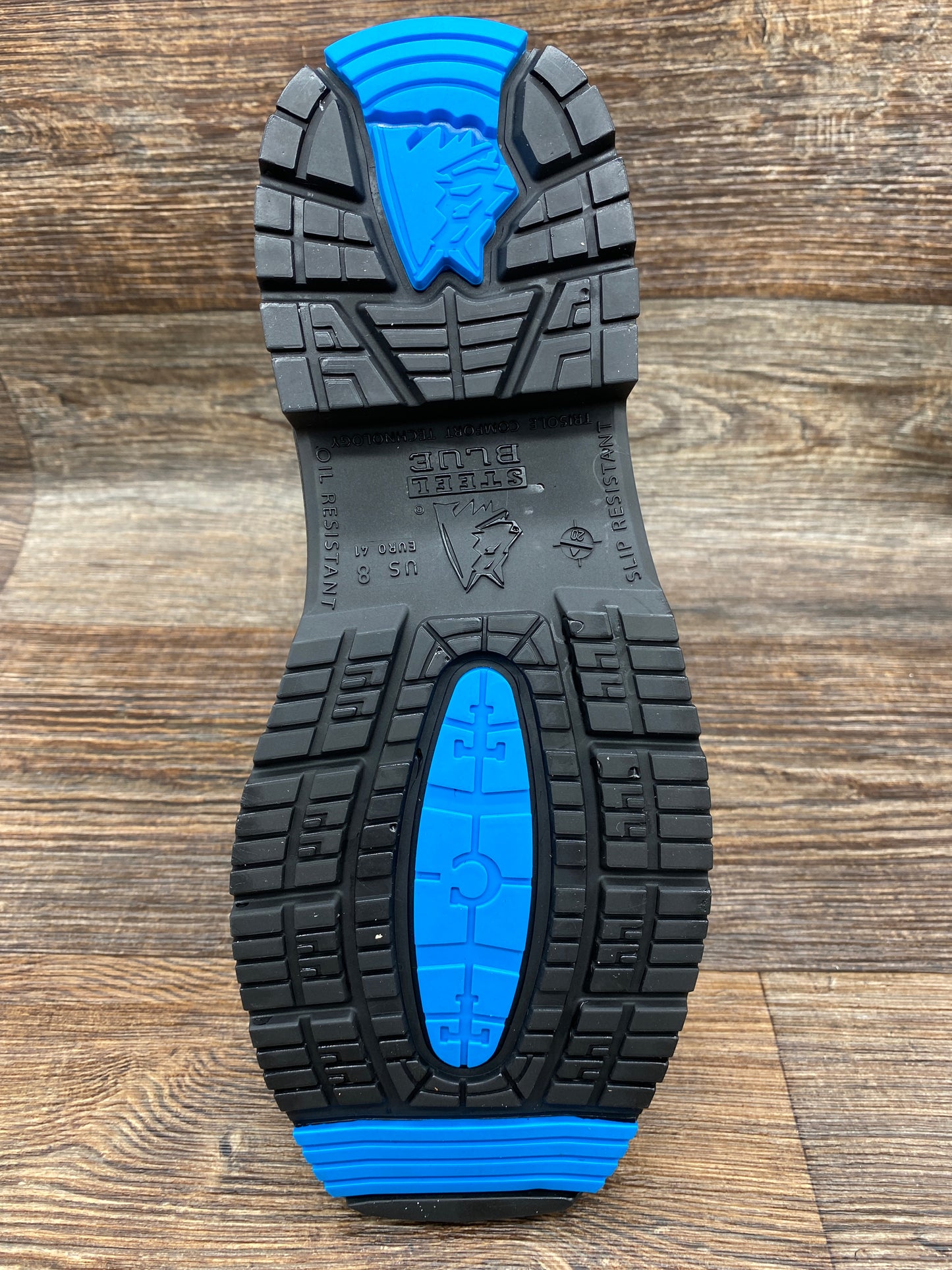 813945 Men's Blue Heeler Steel Toe Waterproof Work Boot by Steel Blue