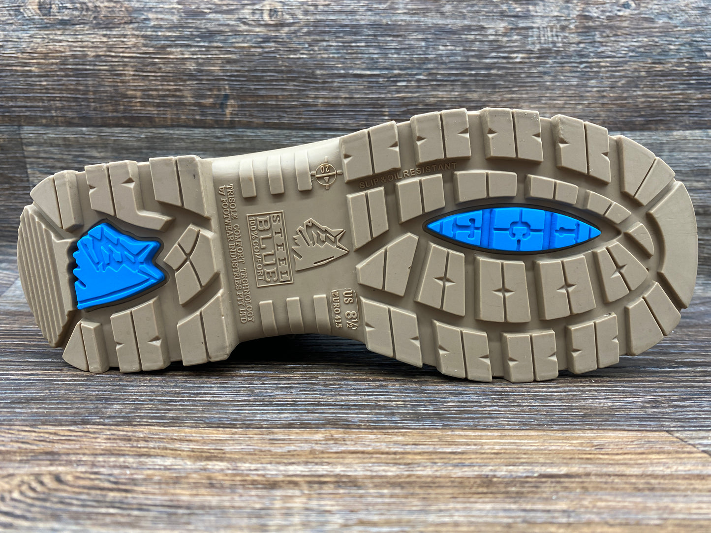 812961 Men's Southern Cross Side Zip Safety Toe Work Boot by Steel Blue