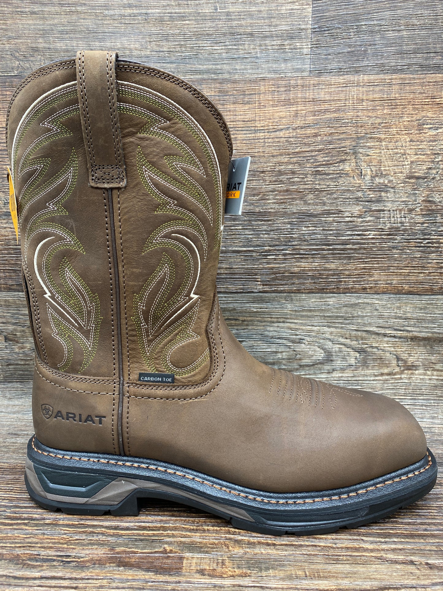10038318 Men's Workhog XT Cottonwood Carbon Toe Work Boot by Ariat