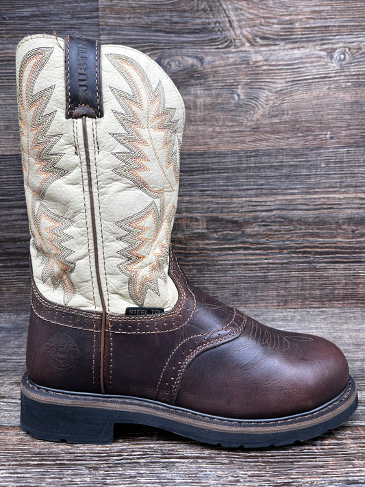 se4660 Men's Superintendent Soft Toe Slip On Work Boot by Justin