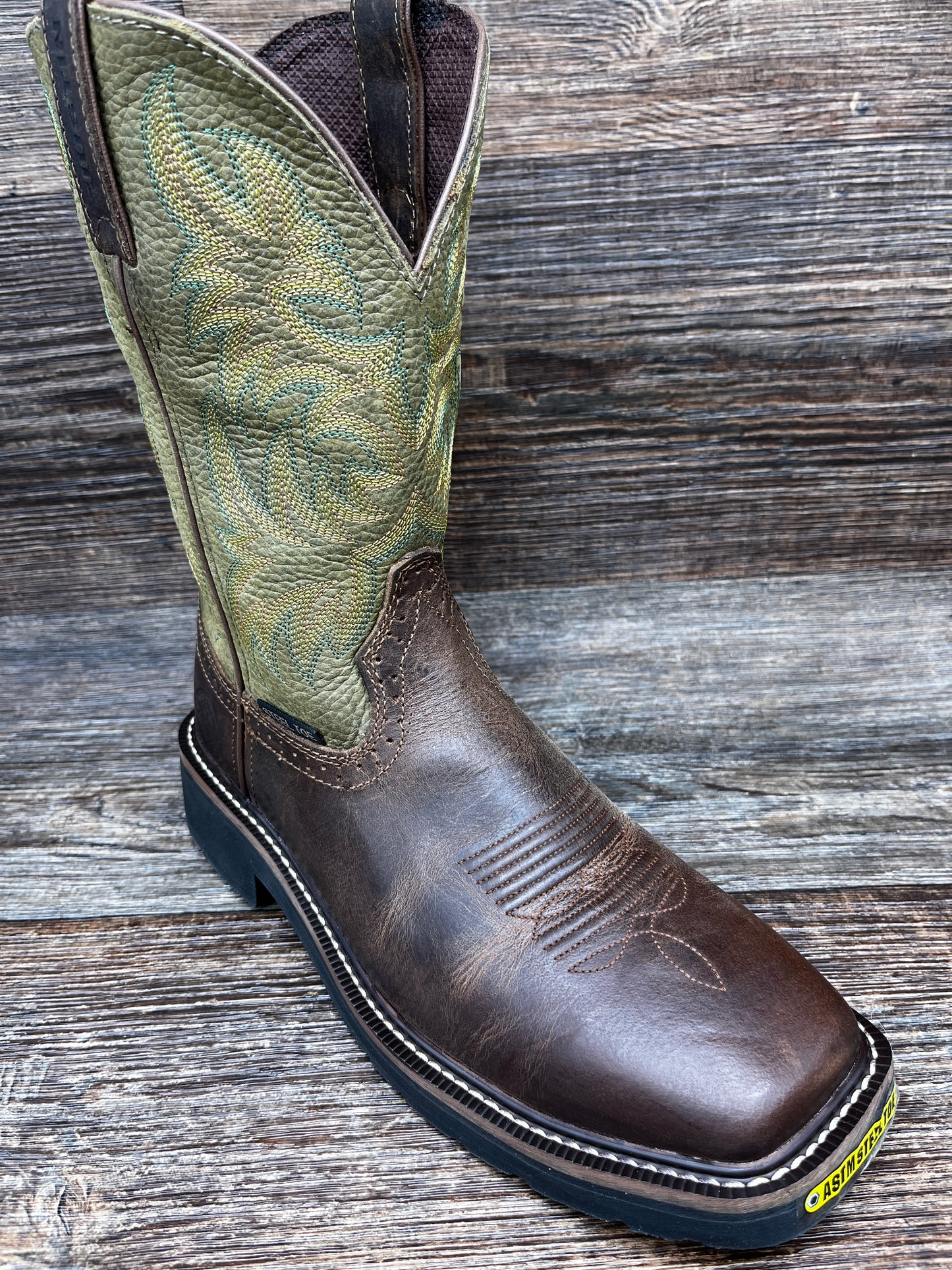 se4688 Men's Driller Slip On Steel Toe Work Boot by Justin