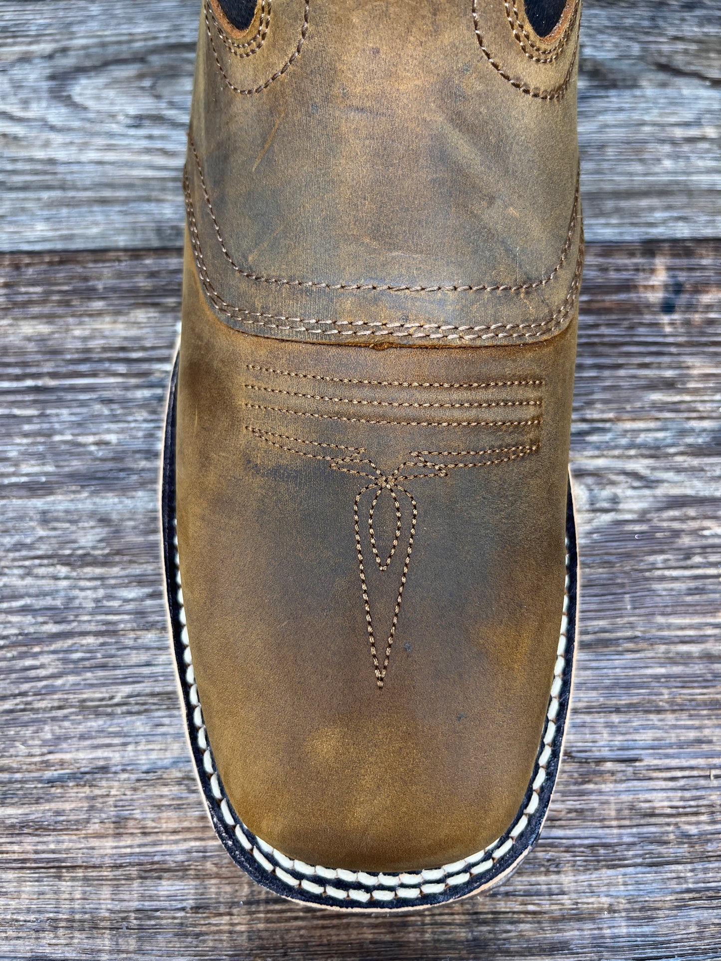 gb00525 Men's Waterproof Soft Toe Carbo-Tec Elite Square Toe Work Boot by Georgia