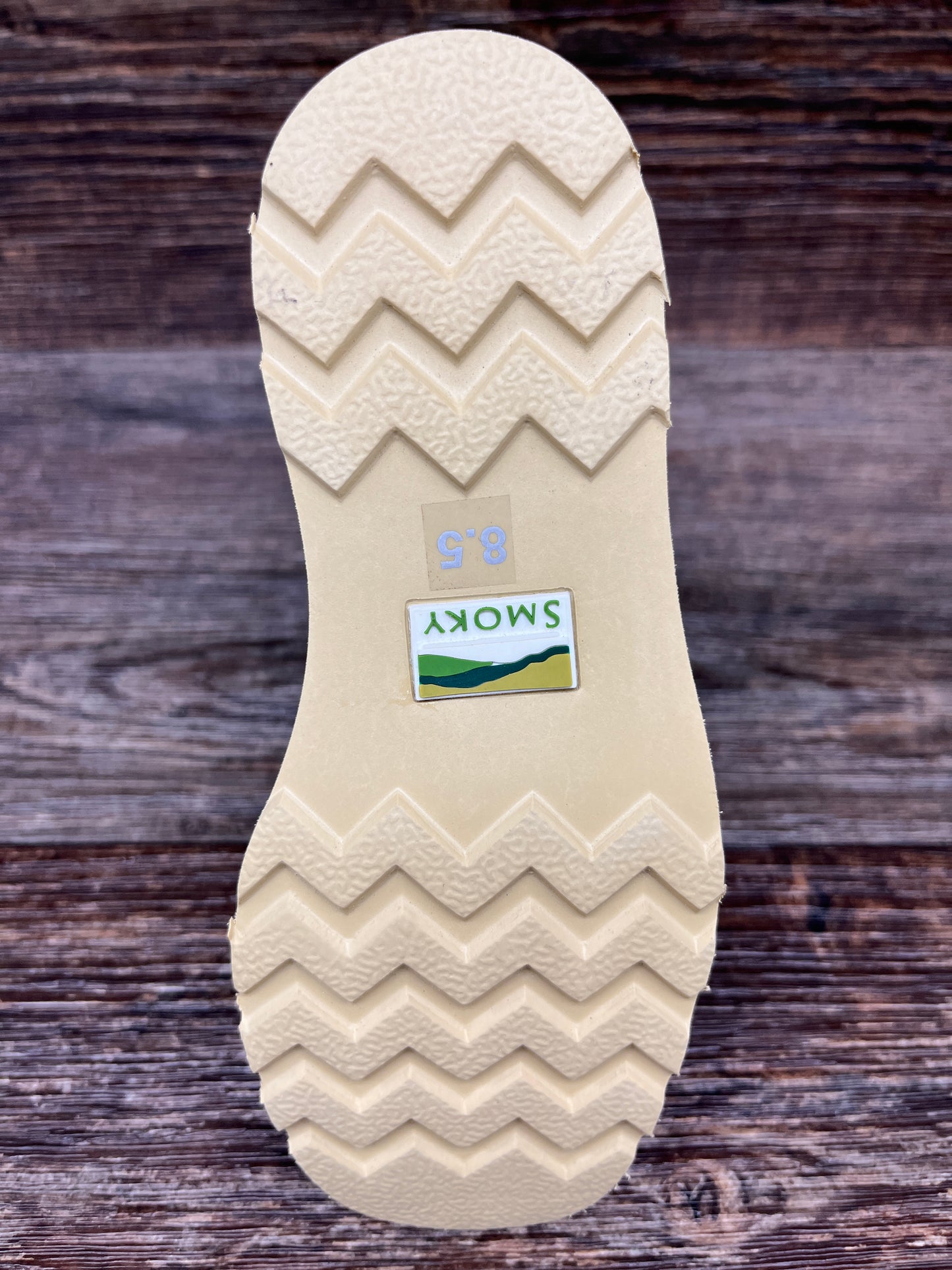 3202c Kid's Branson Wedge Sole Square Toe Work Boot by Smoky Mountain