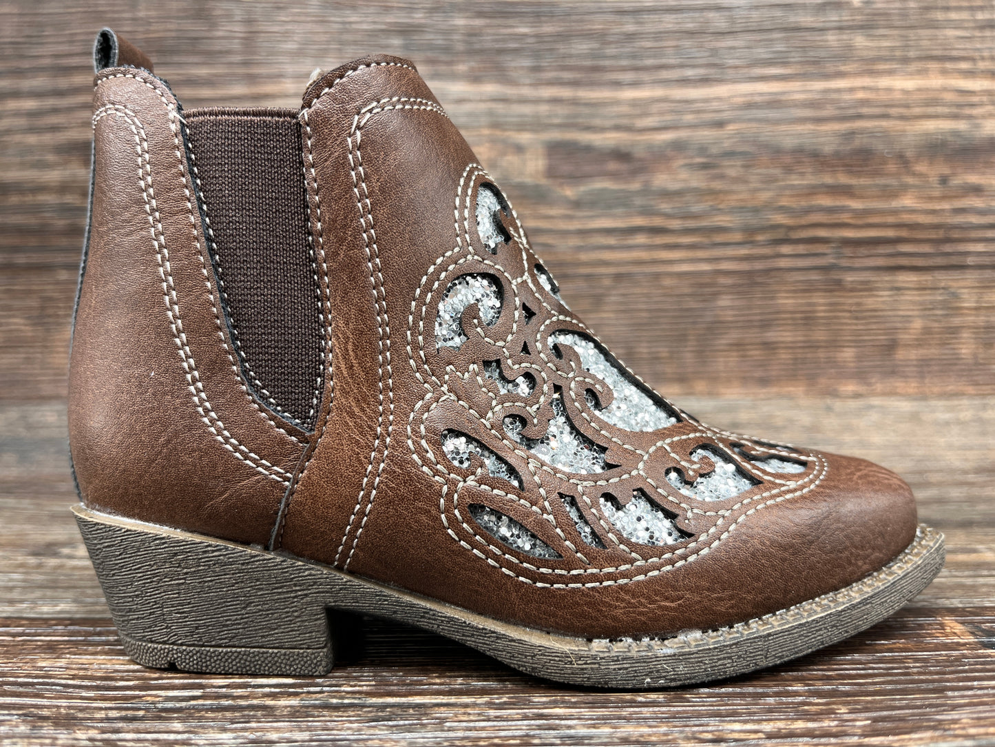 A441001808 Kid's Ariat Amy Dixon Ankle High Western Boot by M&F Western Products