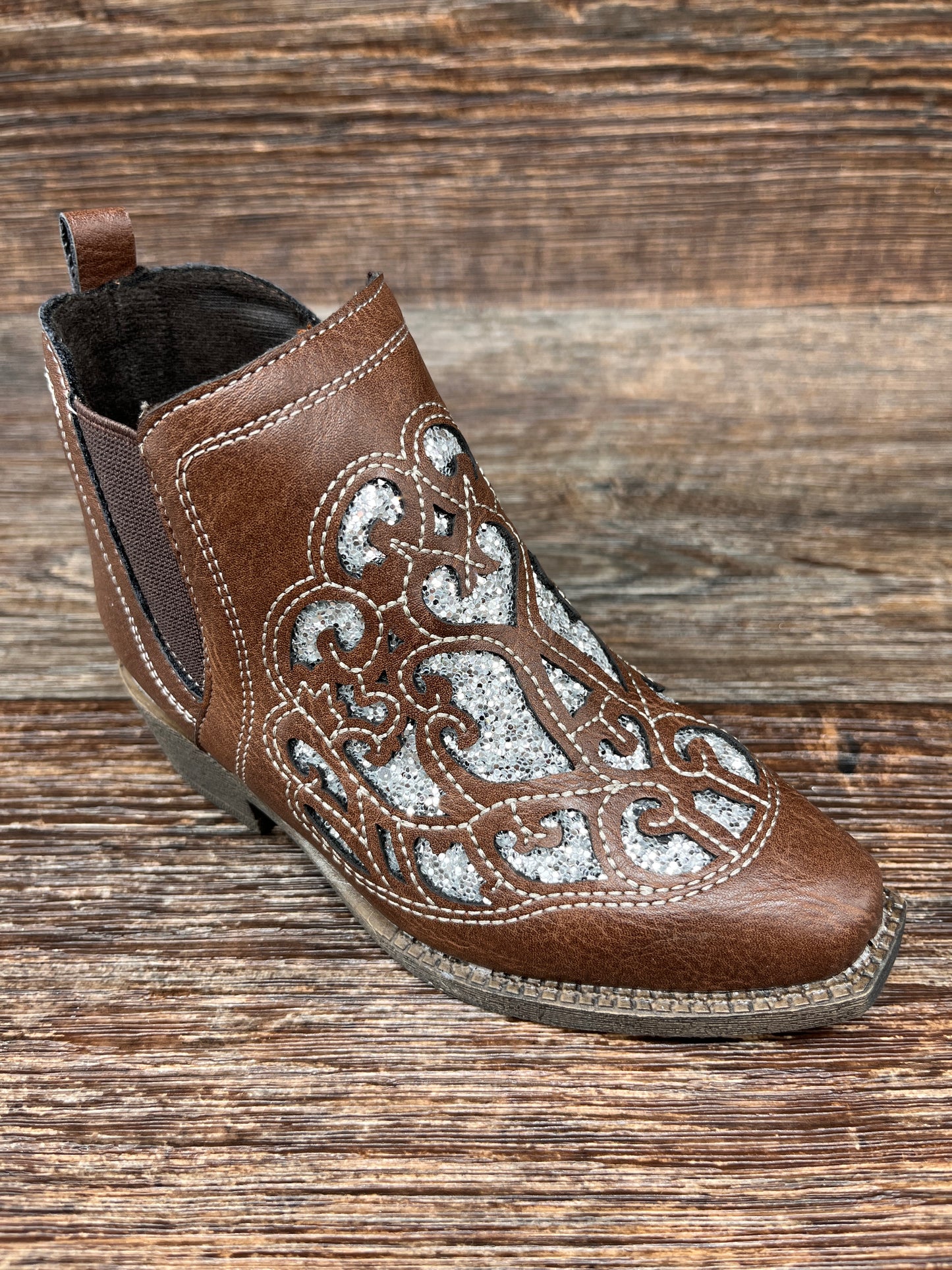 A441001808 Kid's Ariat Amy Dixon Ankle High Western Boot by M&F Western Products
