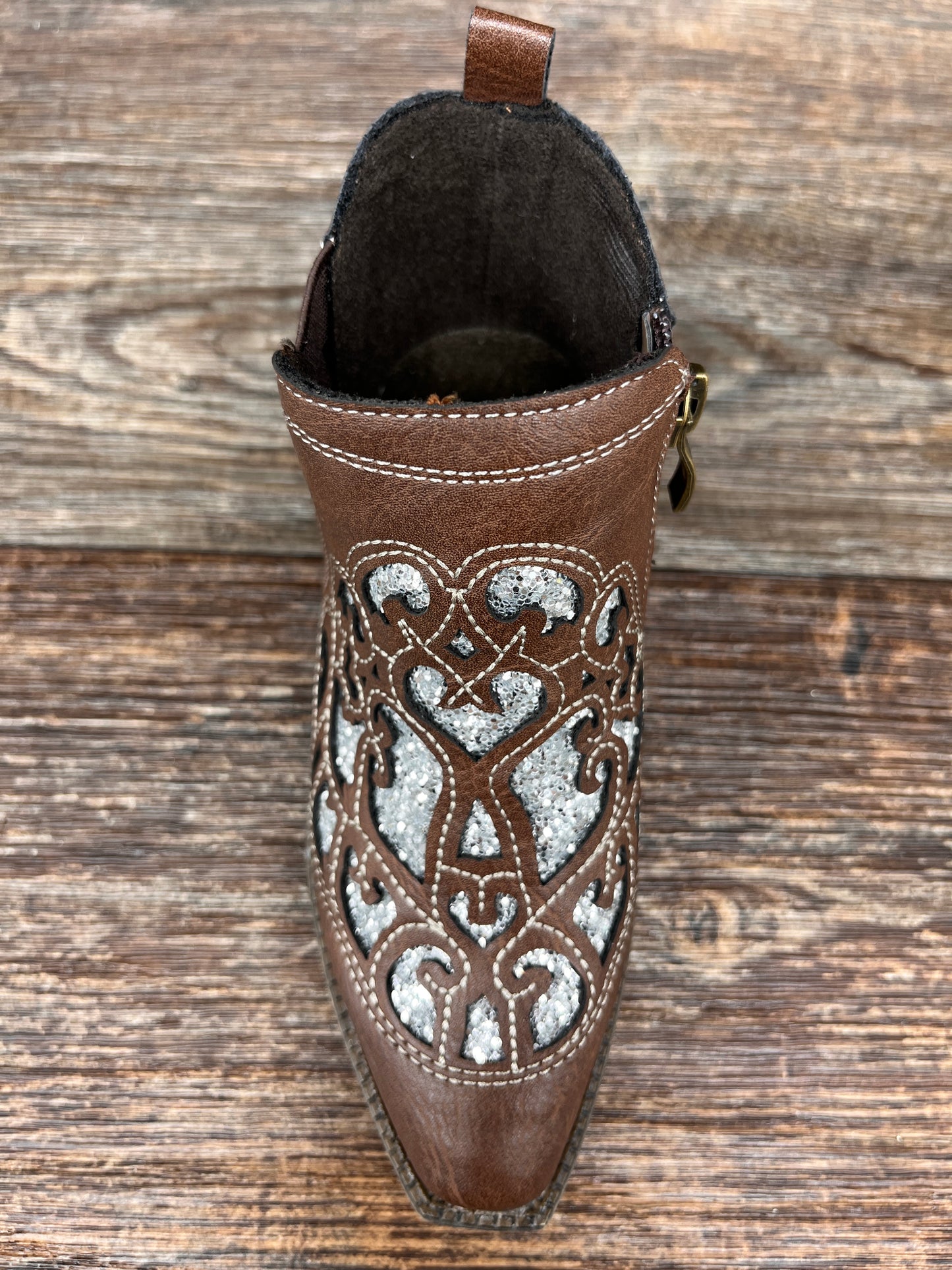 A441001808 Kid's Ariat Amy Dixon Ankle High Western Boot by M&F Western Products