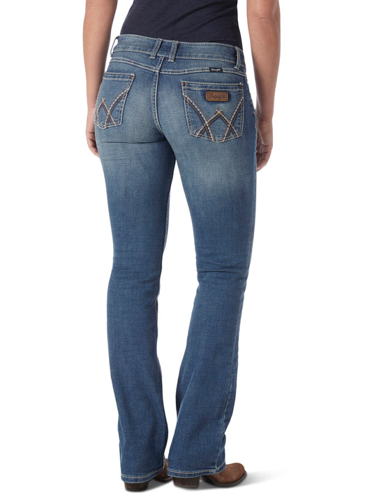 1009MWZDW Women's Mae Mid Rise Retro Jeans by Wrangler
