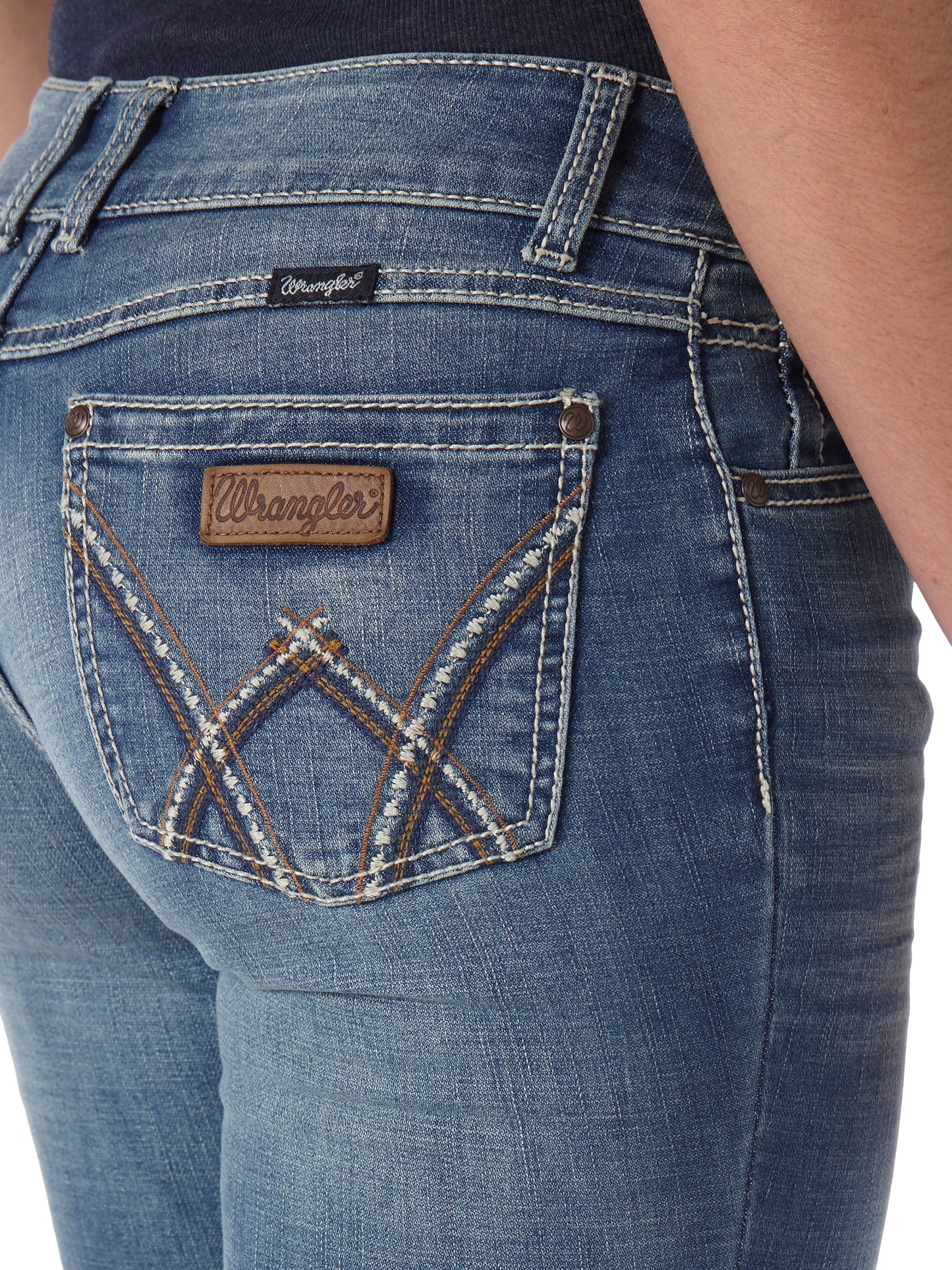 1009MWZDW Women's Mae Mid Rise Retro Jeans by Wrangler
