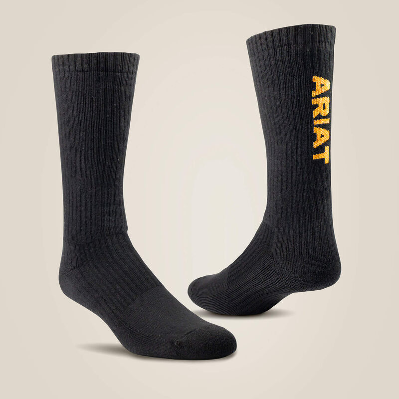 AR2294 Premium Ringspun Cotton Mid Calf Work Sock by Ariat