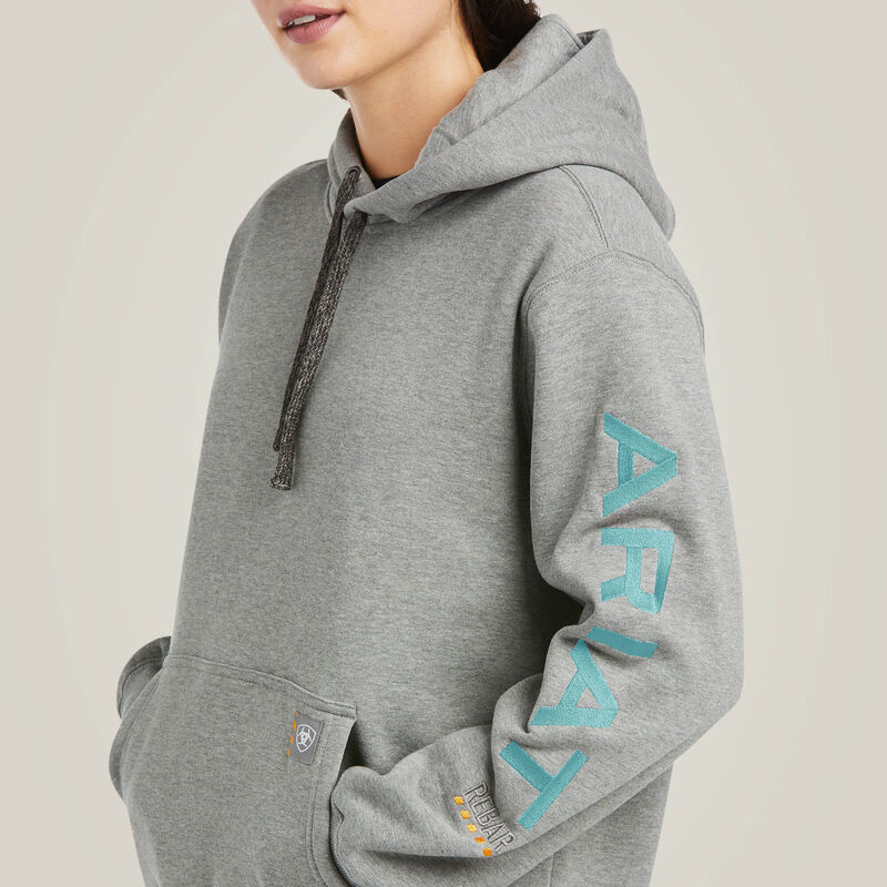 10037619 Women's Rebar Graphic Hoodie By Ariat